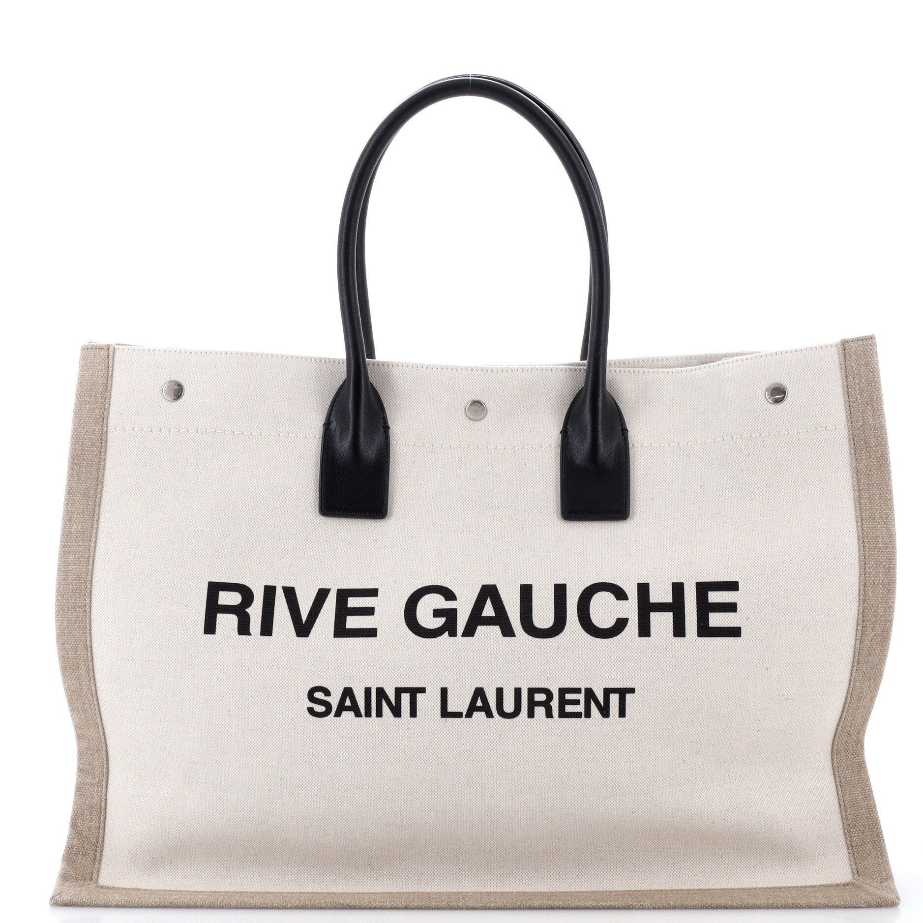 Rive Gauche Shopper Tote Canvas Large
