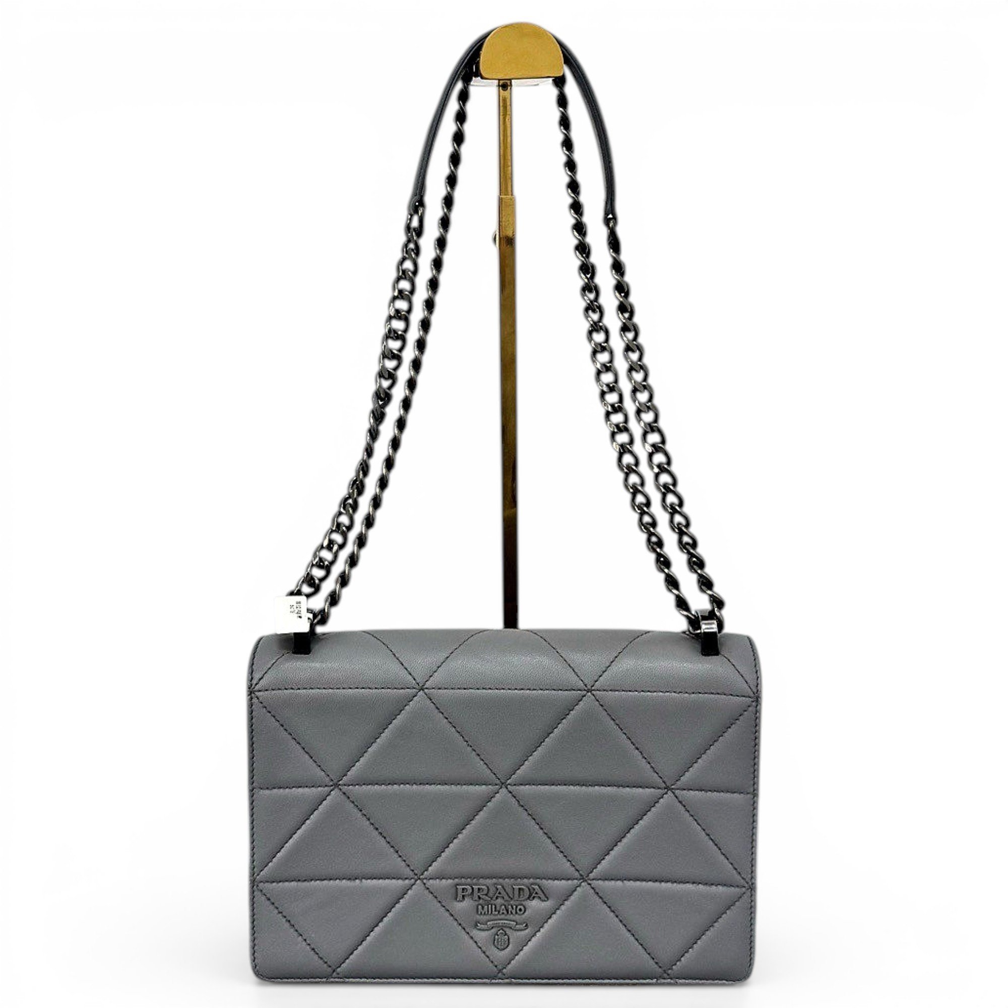 Spectrum leather handbag