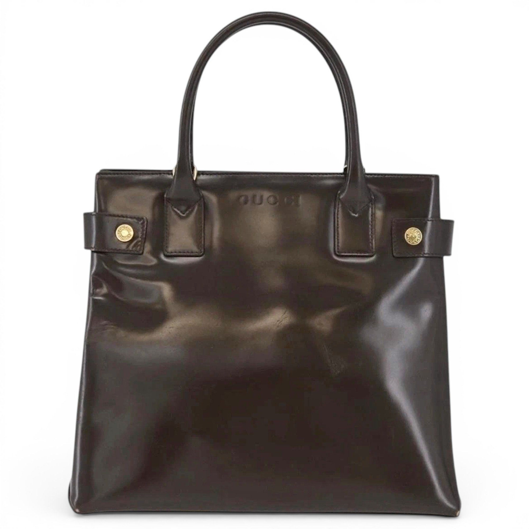 Leather handbag