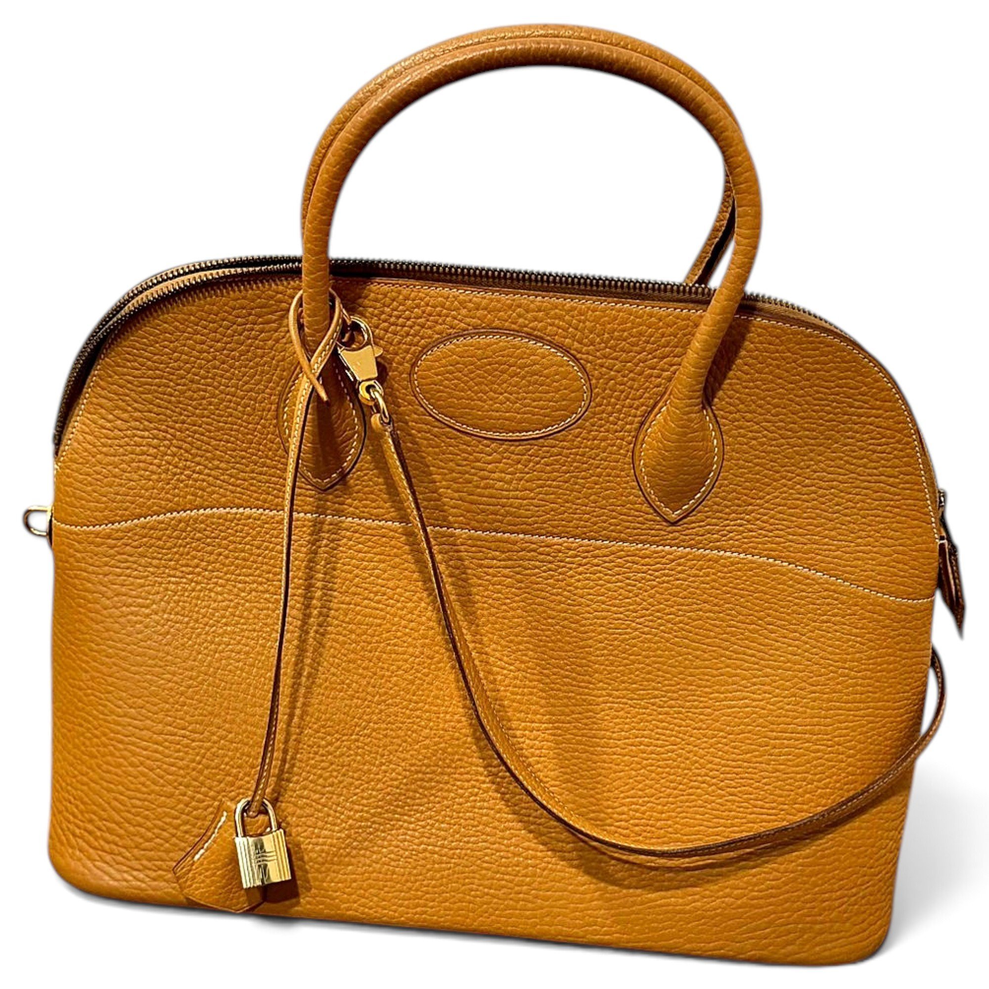 Bolide 1923 leather handbag