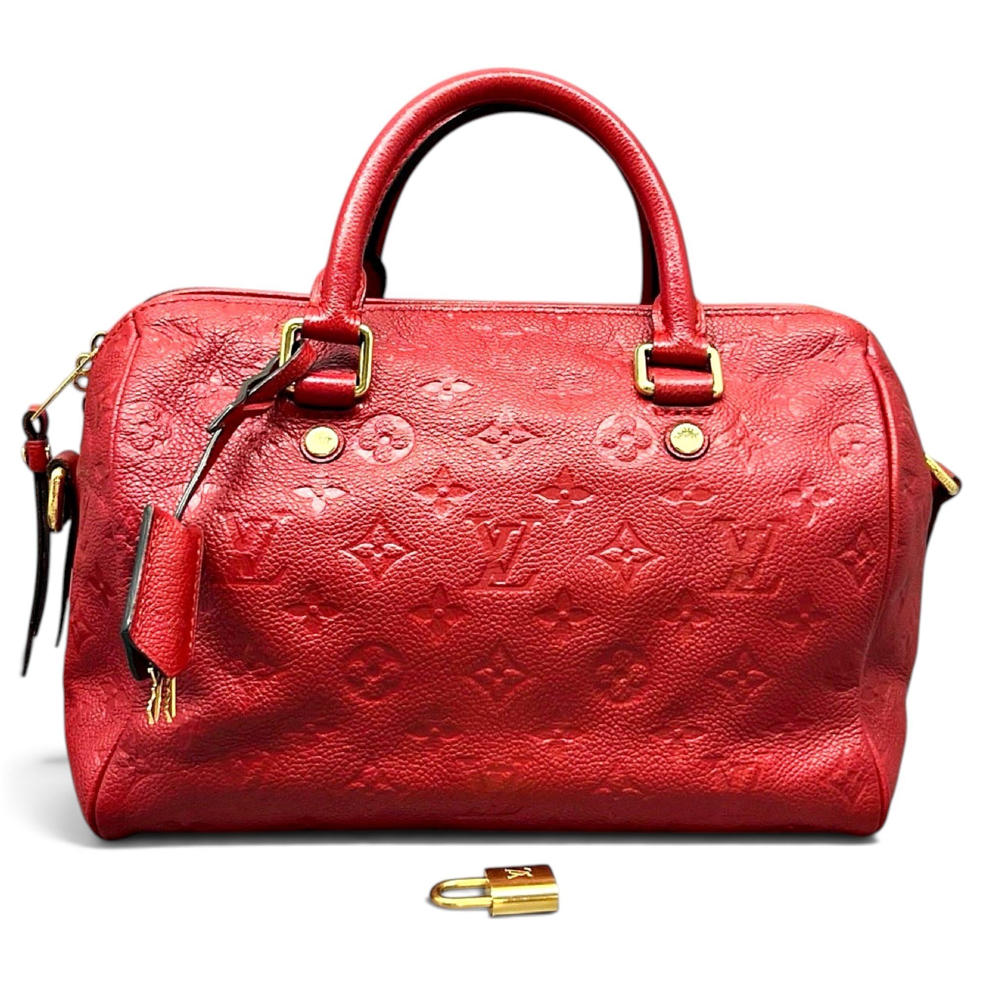 Speedy Bandoulière leather bag
