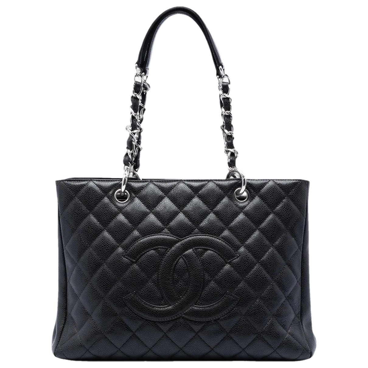 Grand shopping leather tote