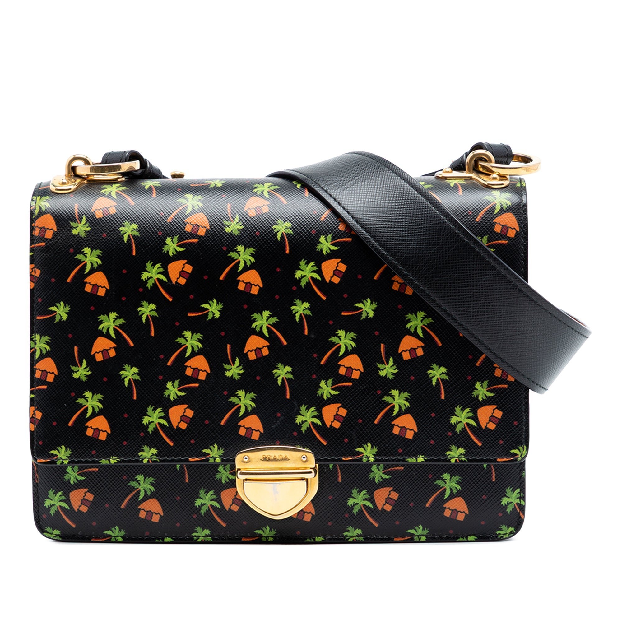 Leather crossbody bag