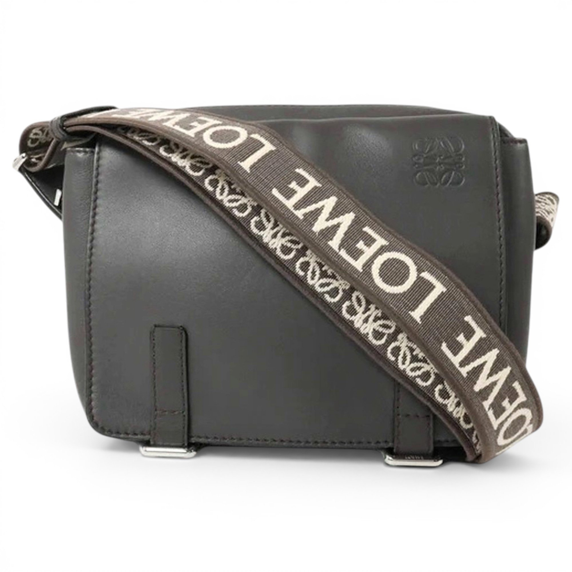 Leather crossbody bag