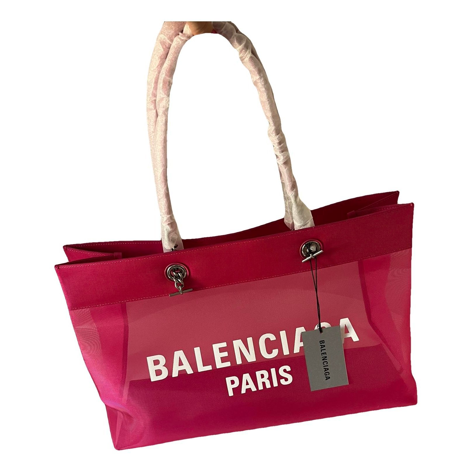 Leather tote