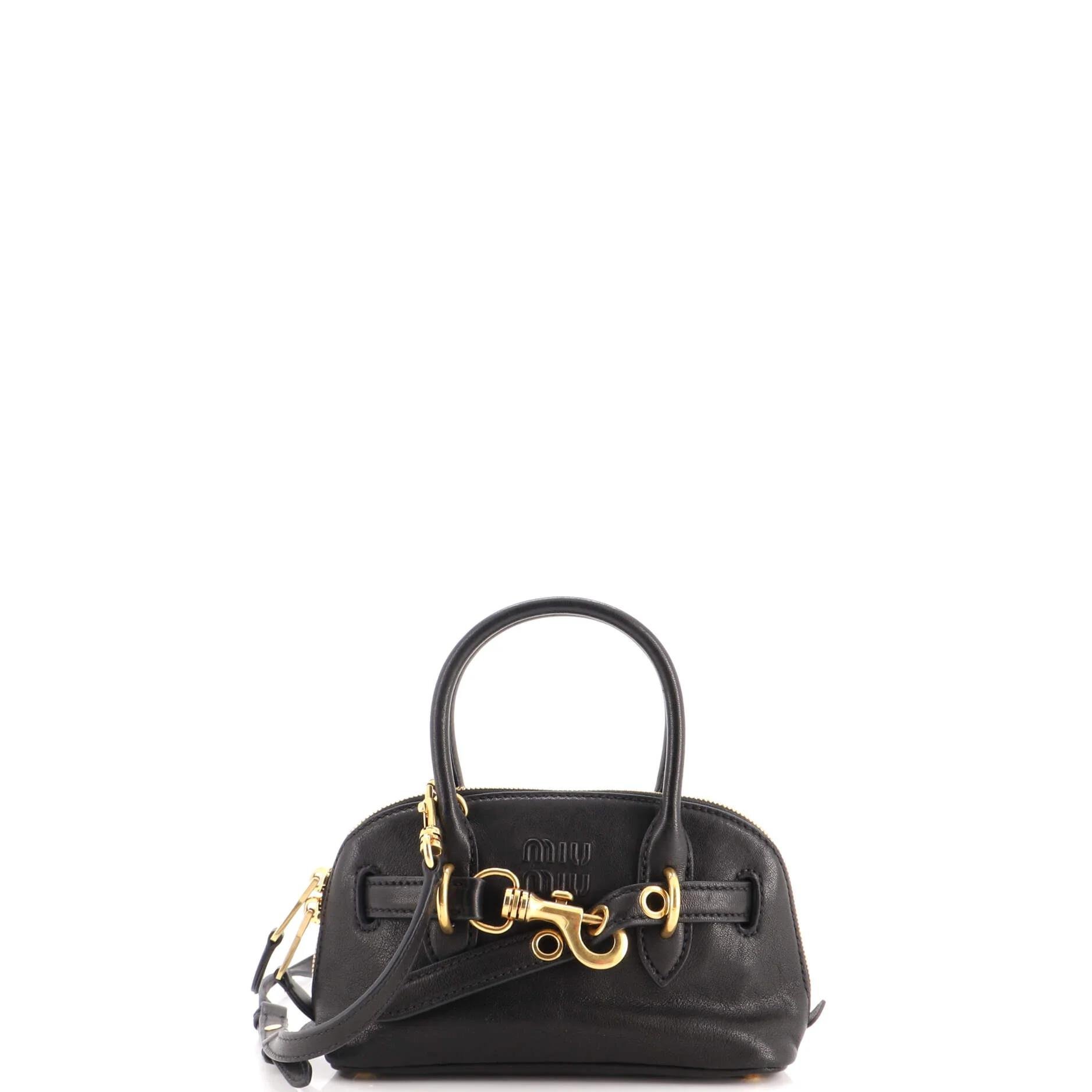 Leather tote