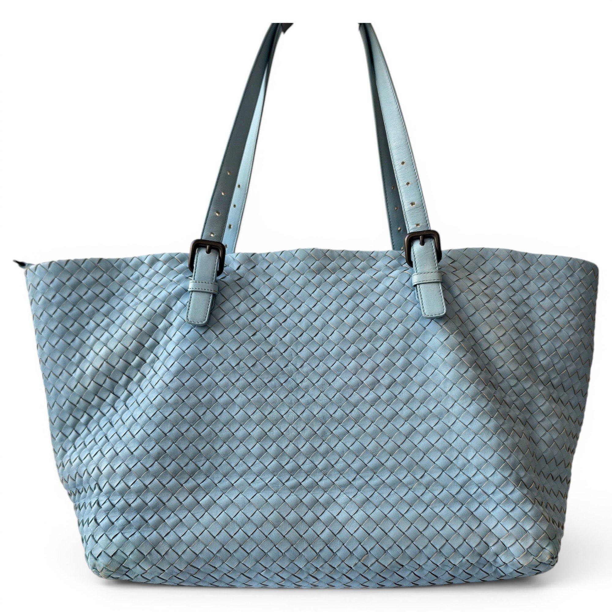Fourre-Tout leather handbag