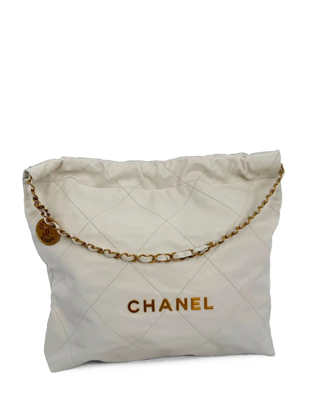 Quilted Chanel 22 shoulder bag