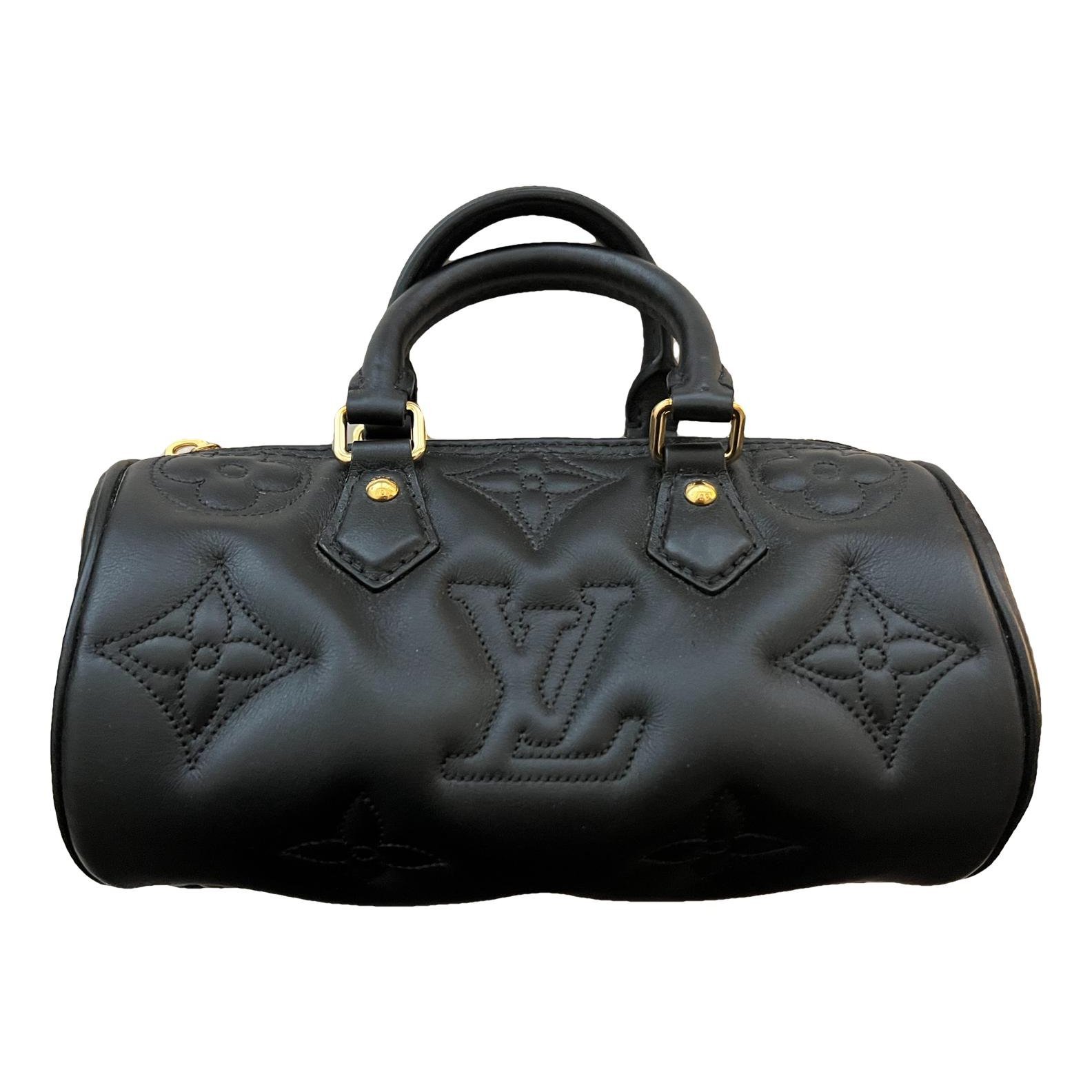 Papillon BB leather handbag