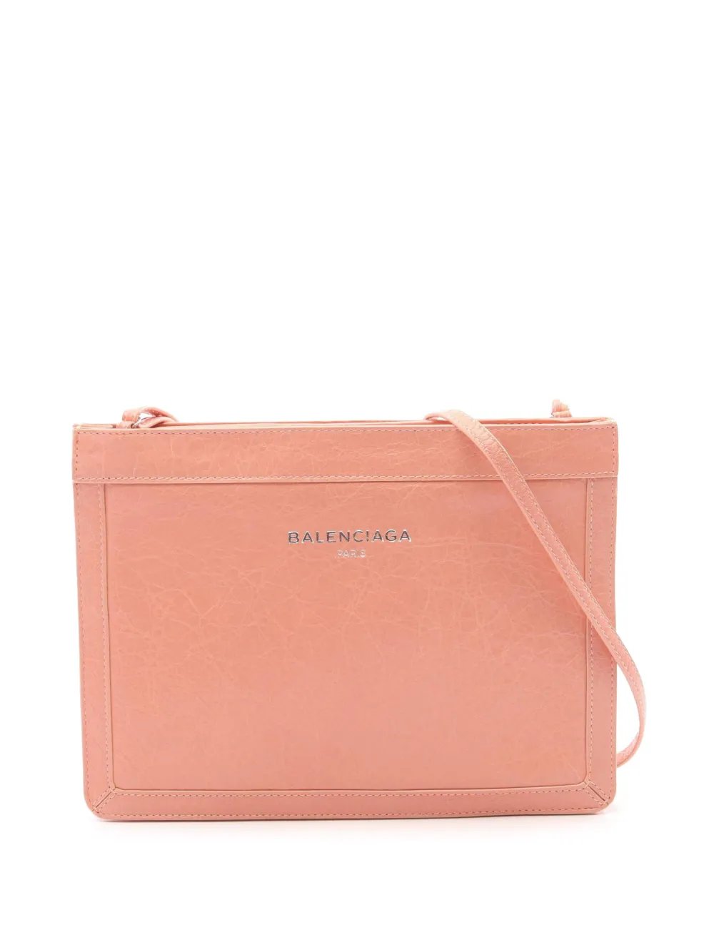Balenciaga 2018-2026 Leather Navy Pochette crossbody bag