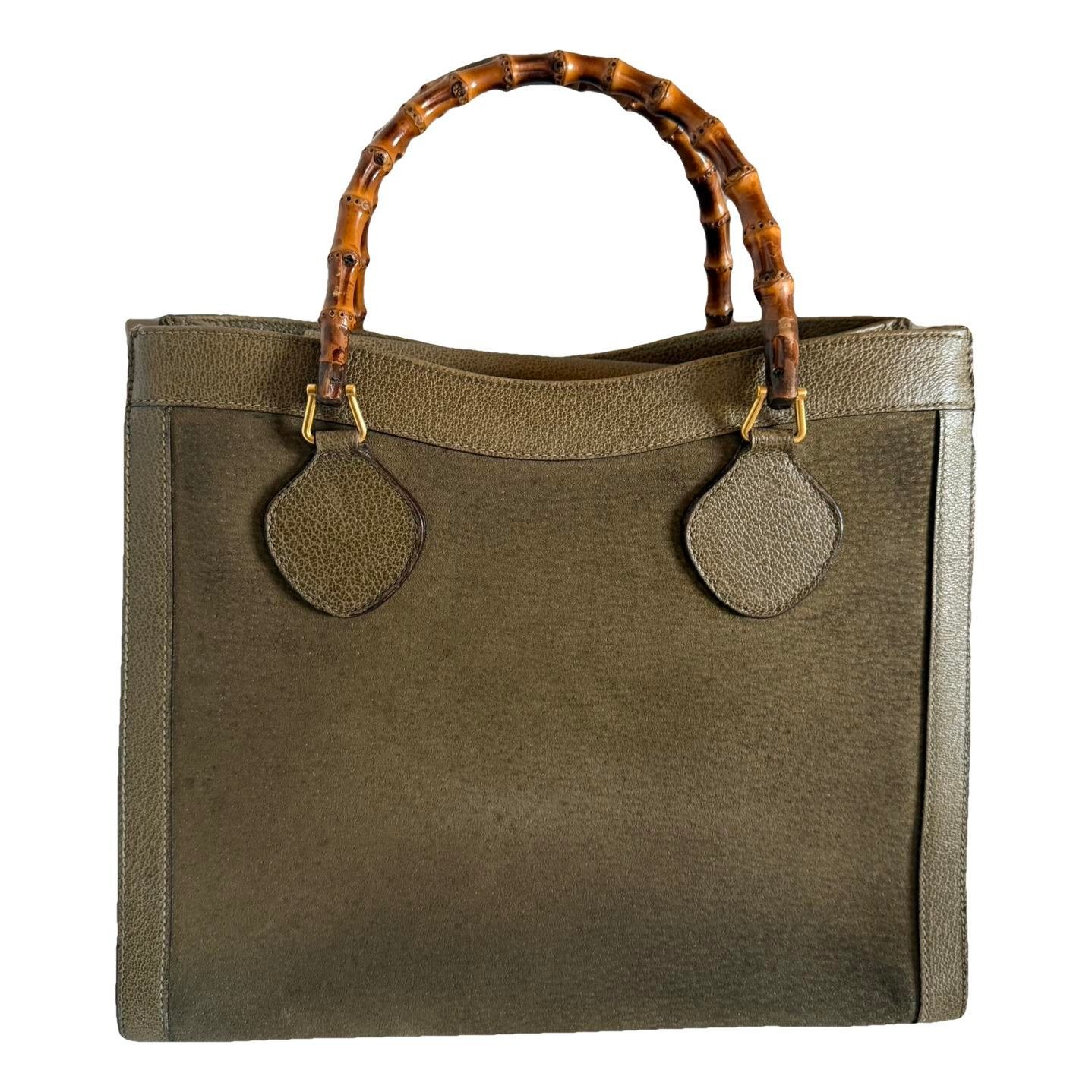 Diana Bamboo leather tote