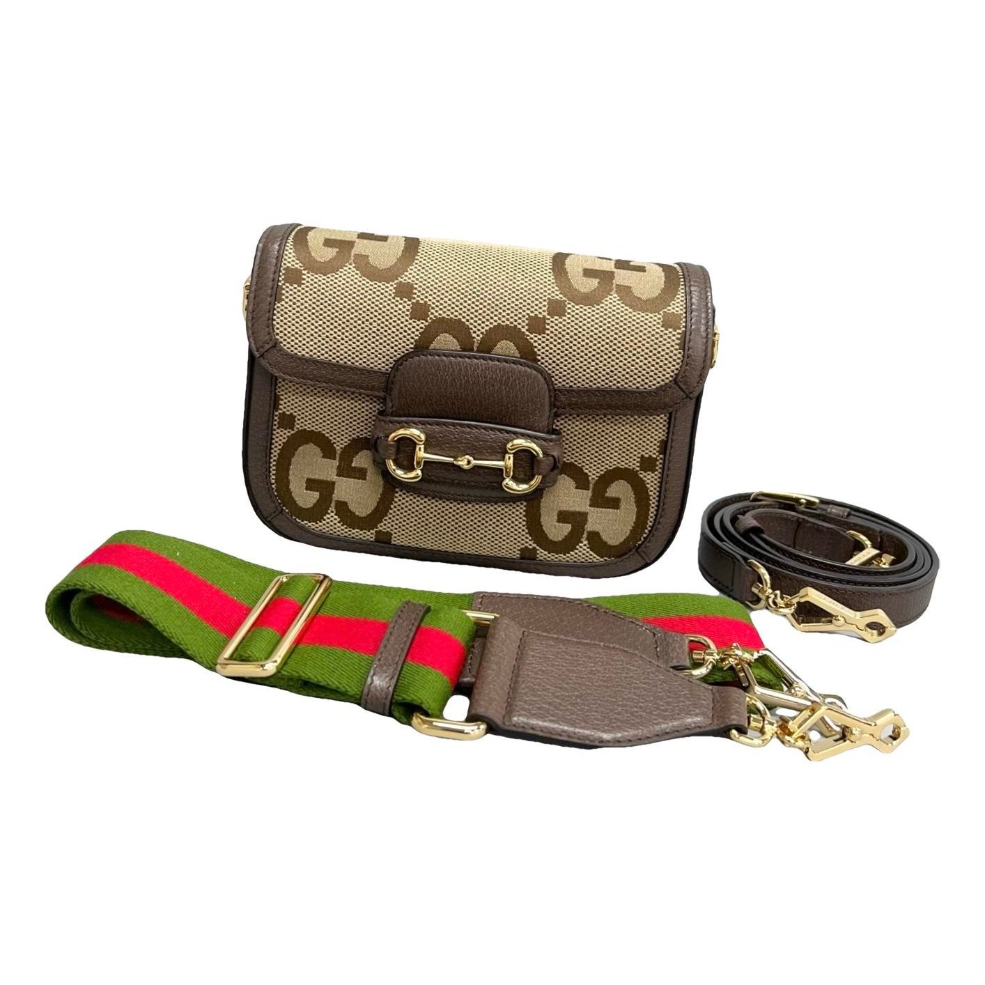 Horsebit 1955 Flap cloth handbag