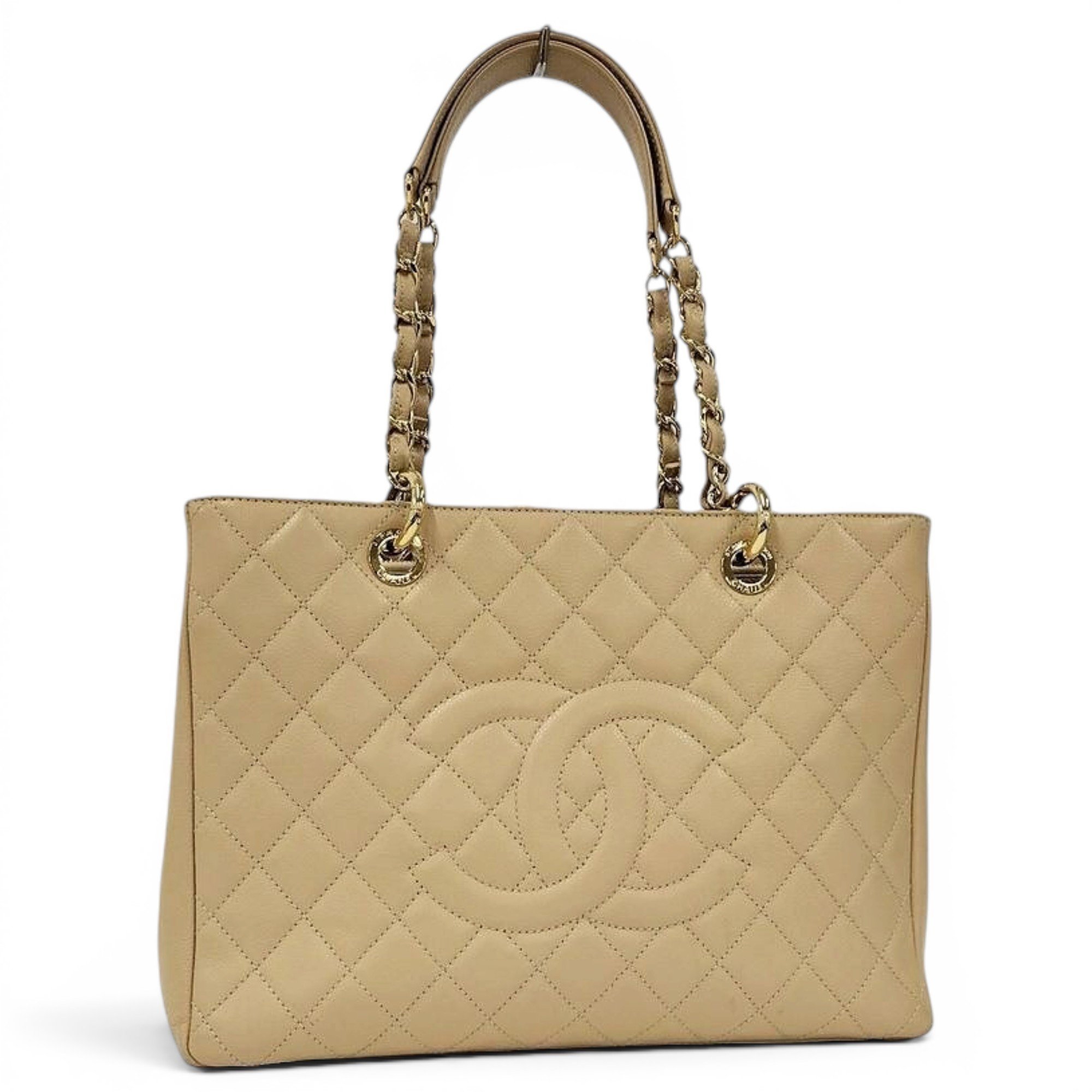 Grand shopping leather tote