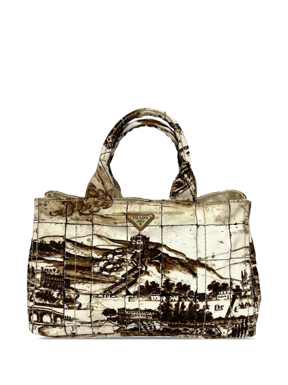 2013-2026 Large Canvas Canapa Azulejos satchel