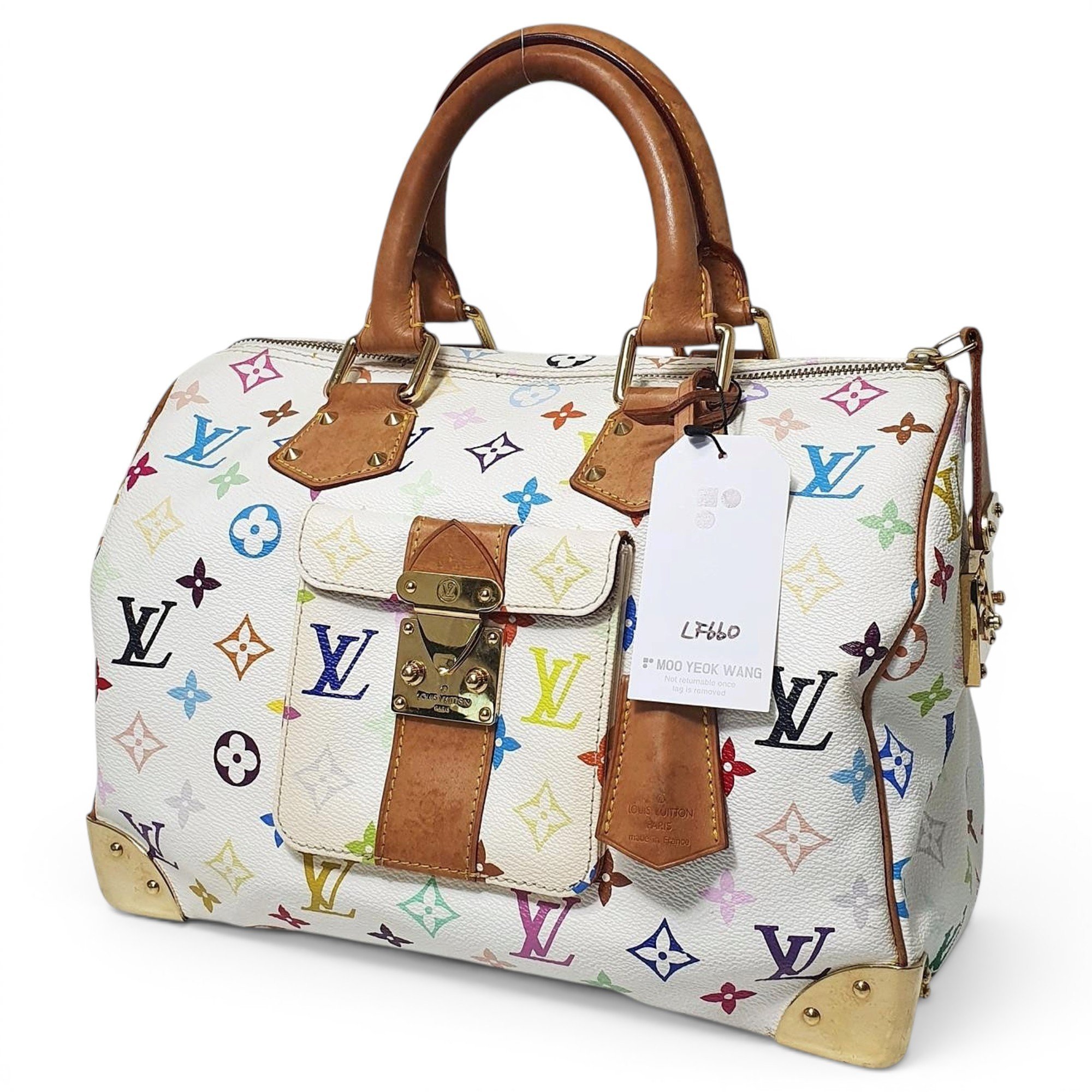 Leather tote