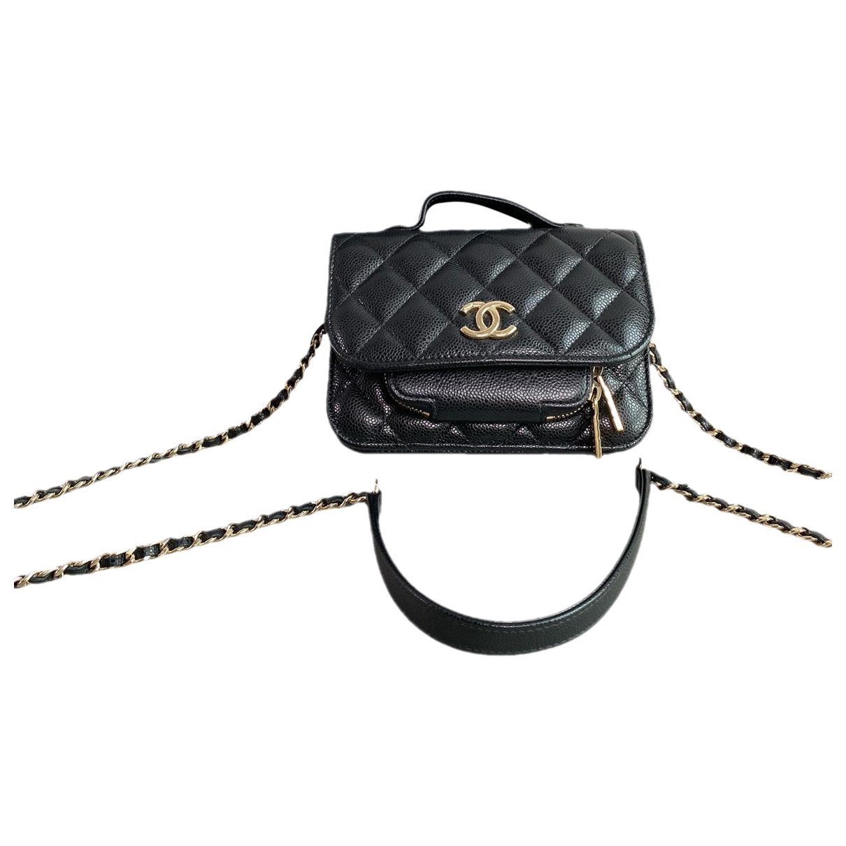 Leather handbag
