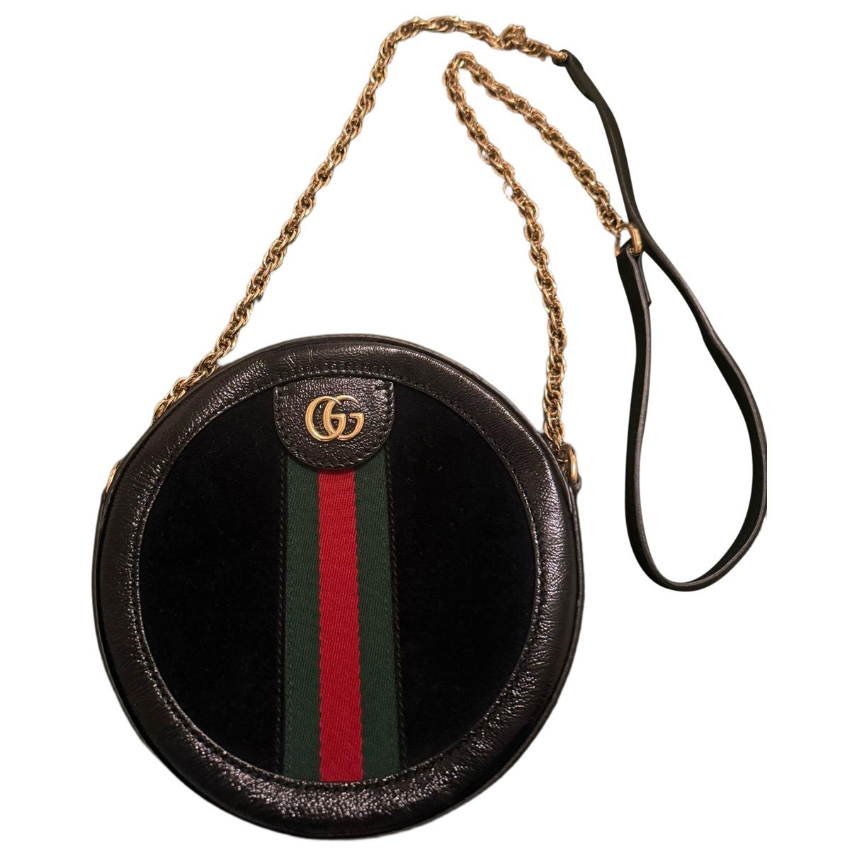 Ophidia Round crossbody bag