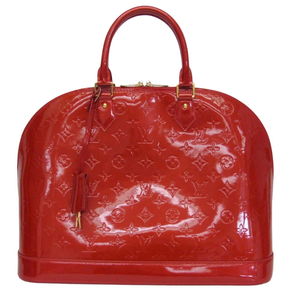 Alma patent leather handbag