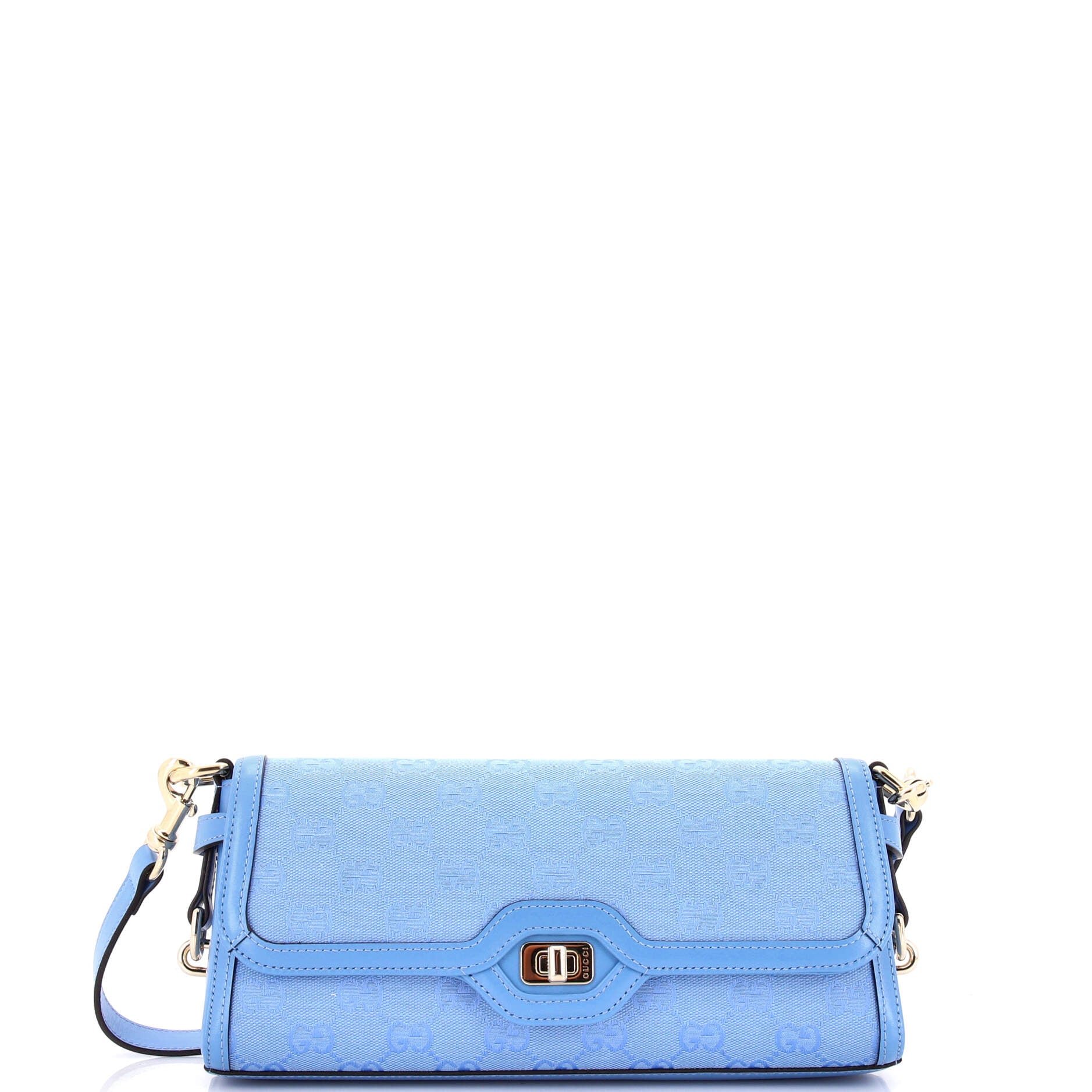 Gucci Luce Shoulder Bag Canvas Small