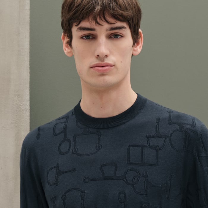 Ardoise "Meli-mors Integral" Crewneck Sweater