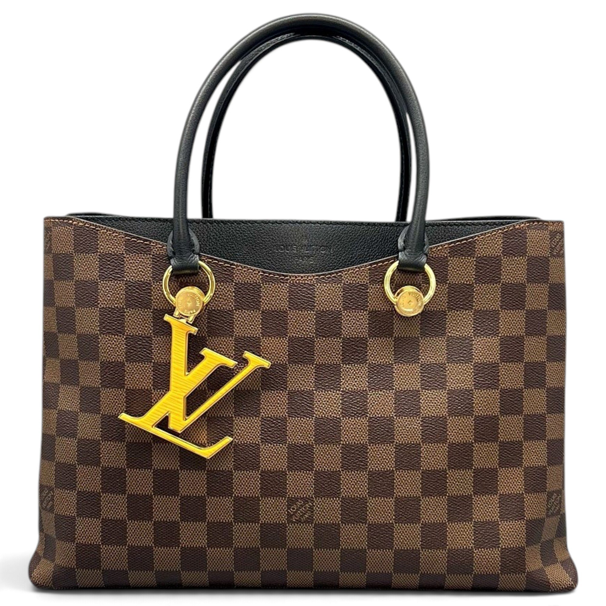 LV Riverside leather handbag