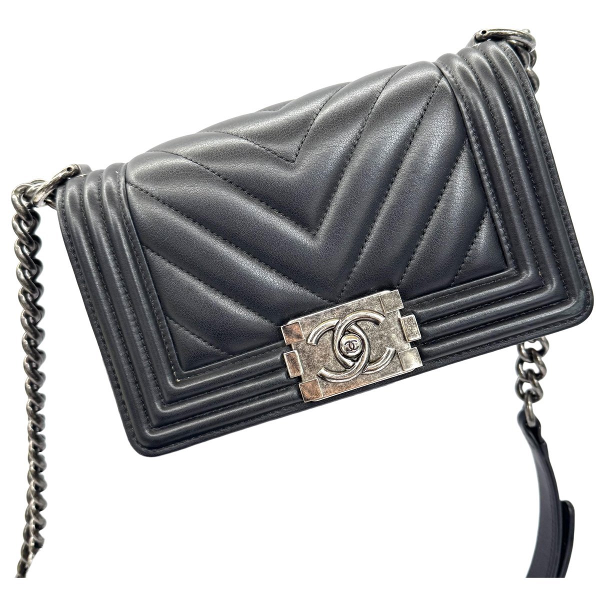 Boy leather handbag