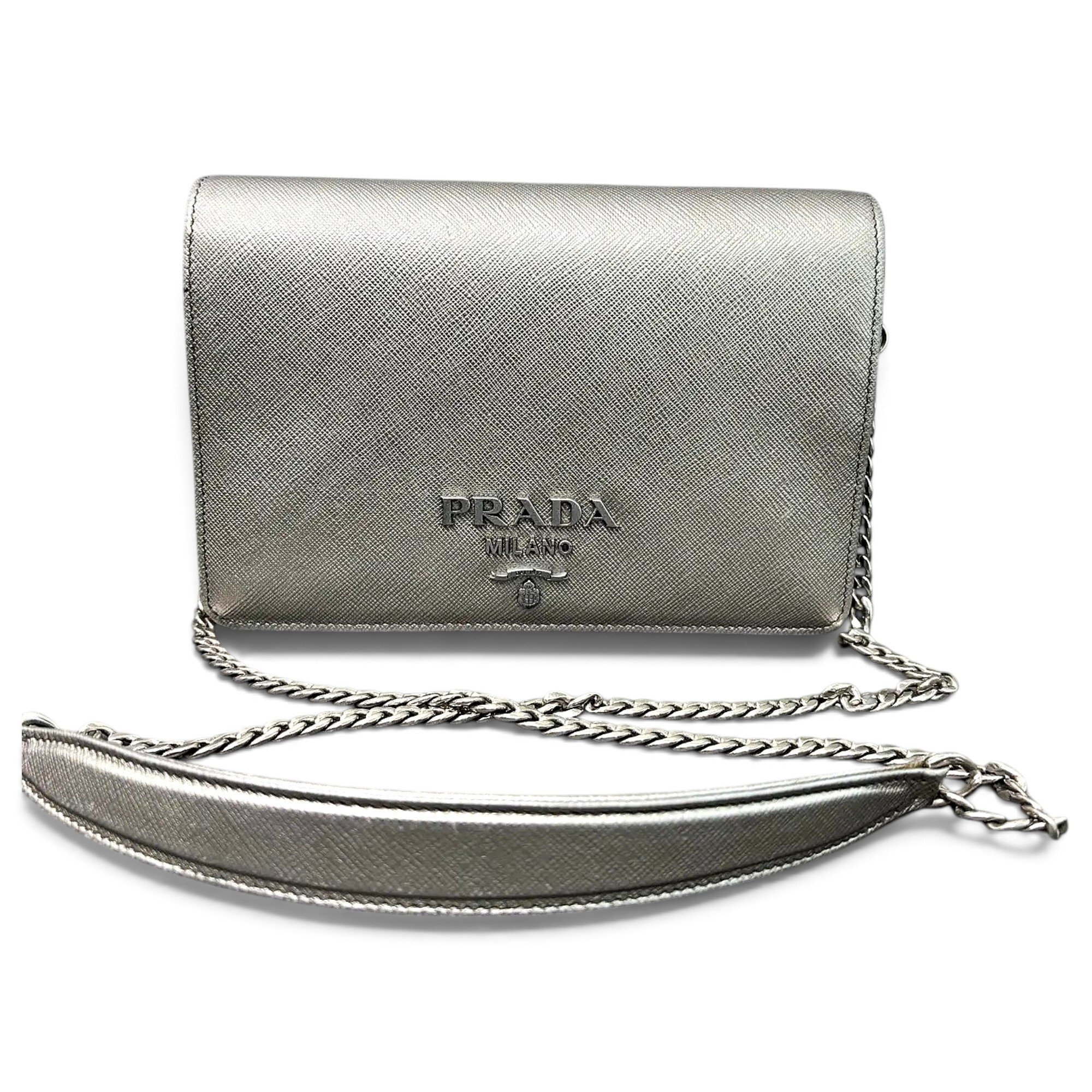 Leather crossbody bag