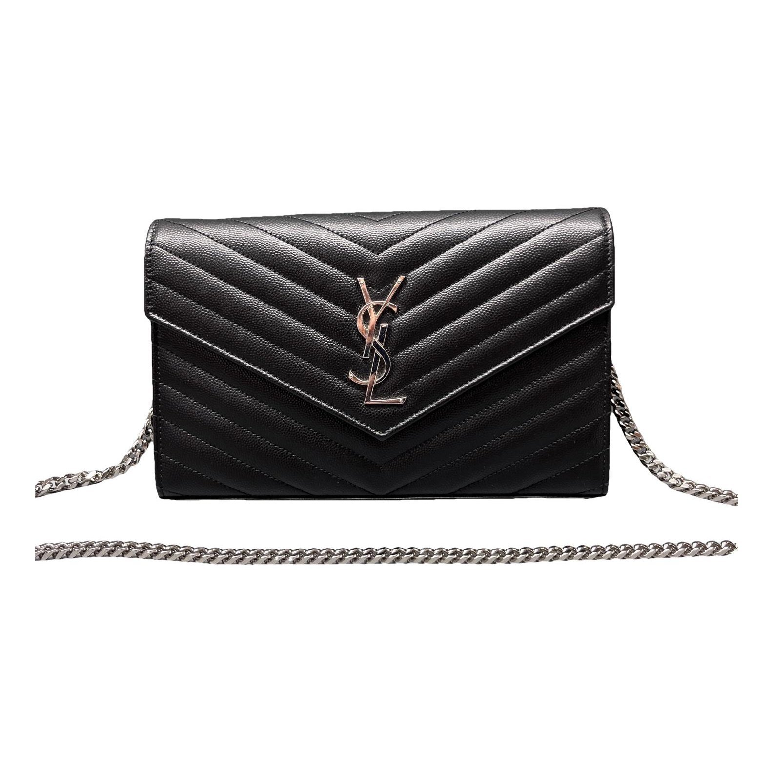 Portefeuille enveloppe leather handbag