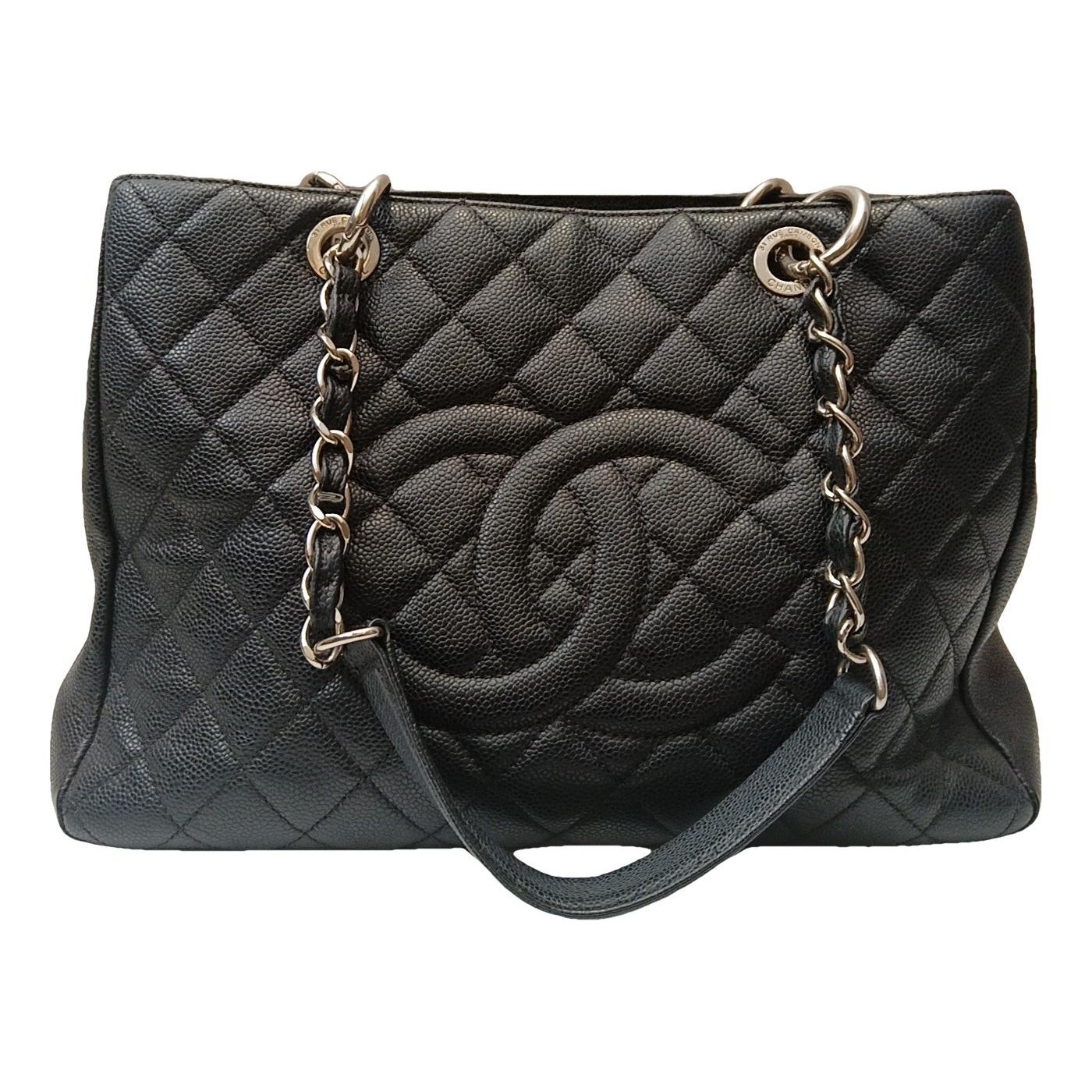 Grand shopping leather tote