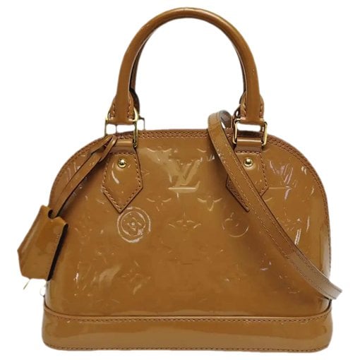 Alma patent leather handbag