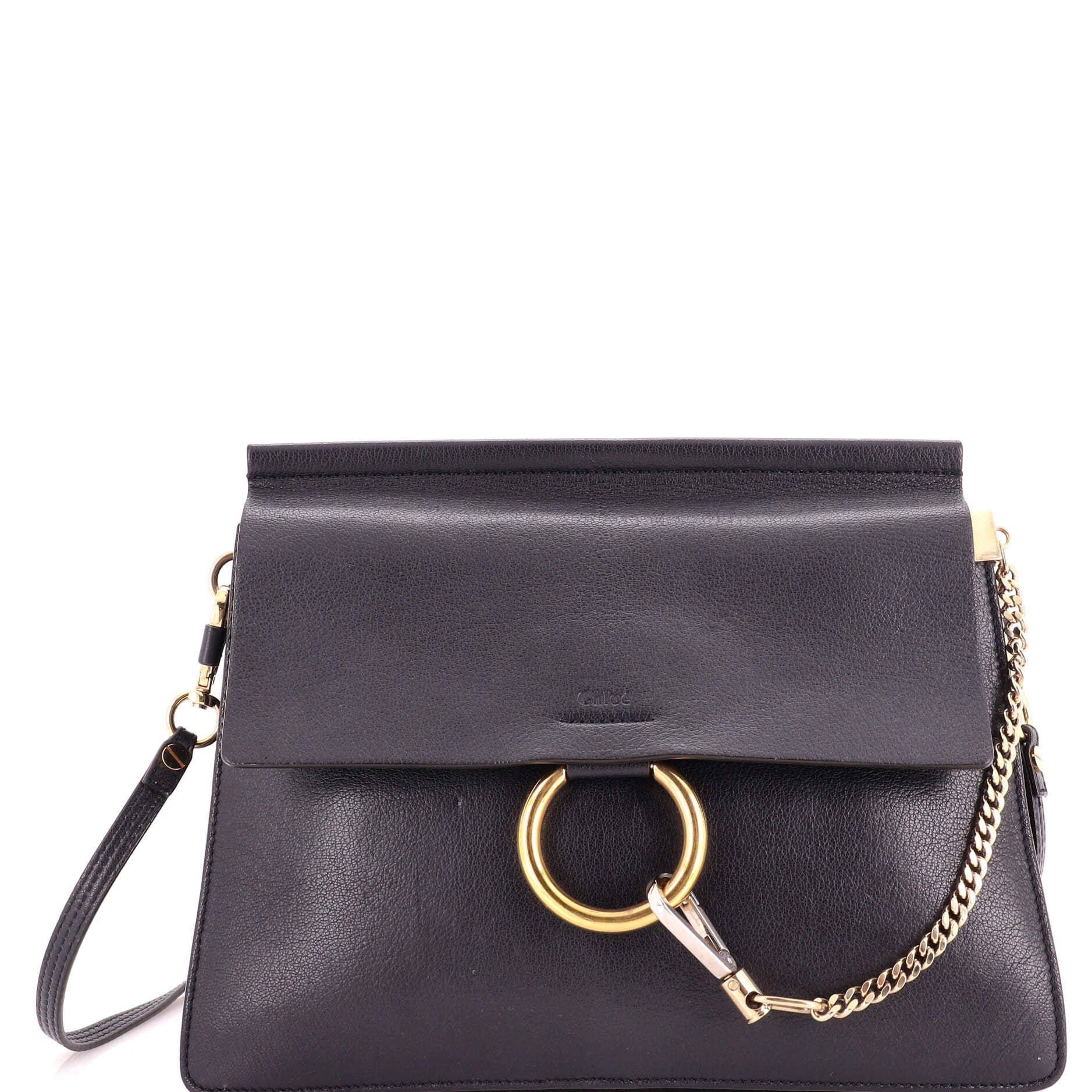 Faye Shoulder Bag Leather Medium