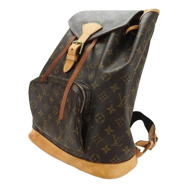 Louis Vuitton Montsouris cloth backpack