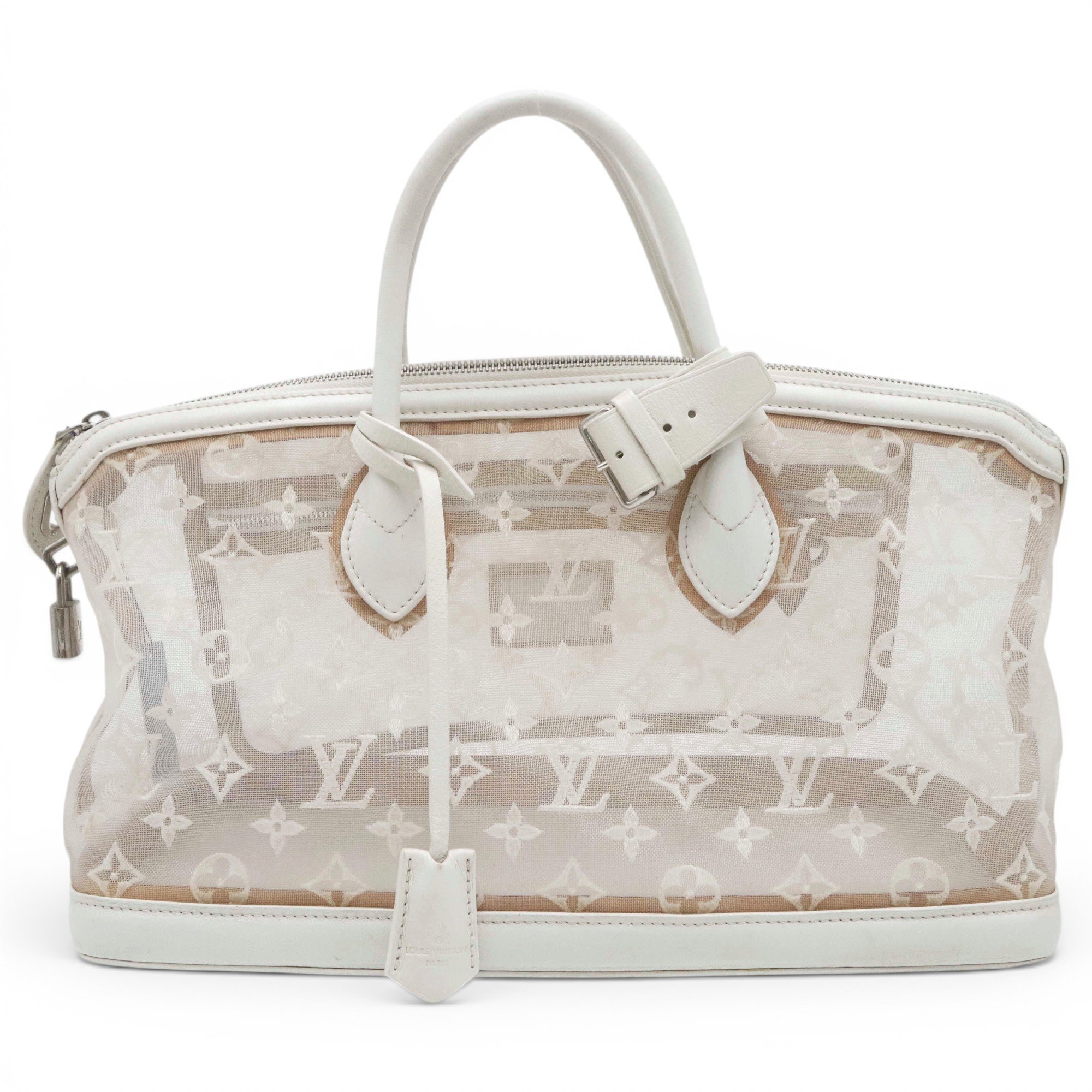 Lockit Vertical cloth handbag