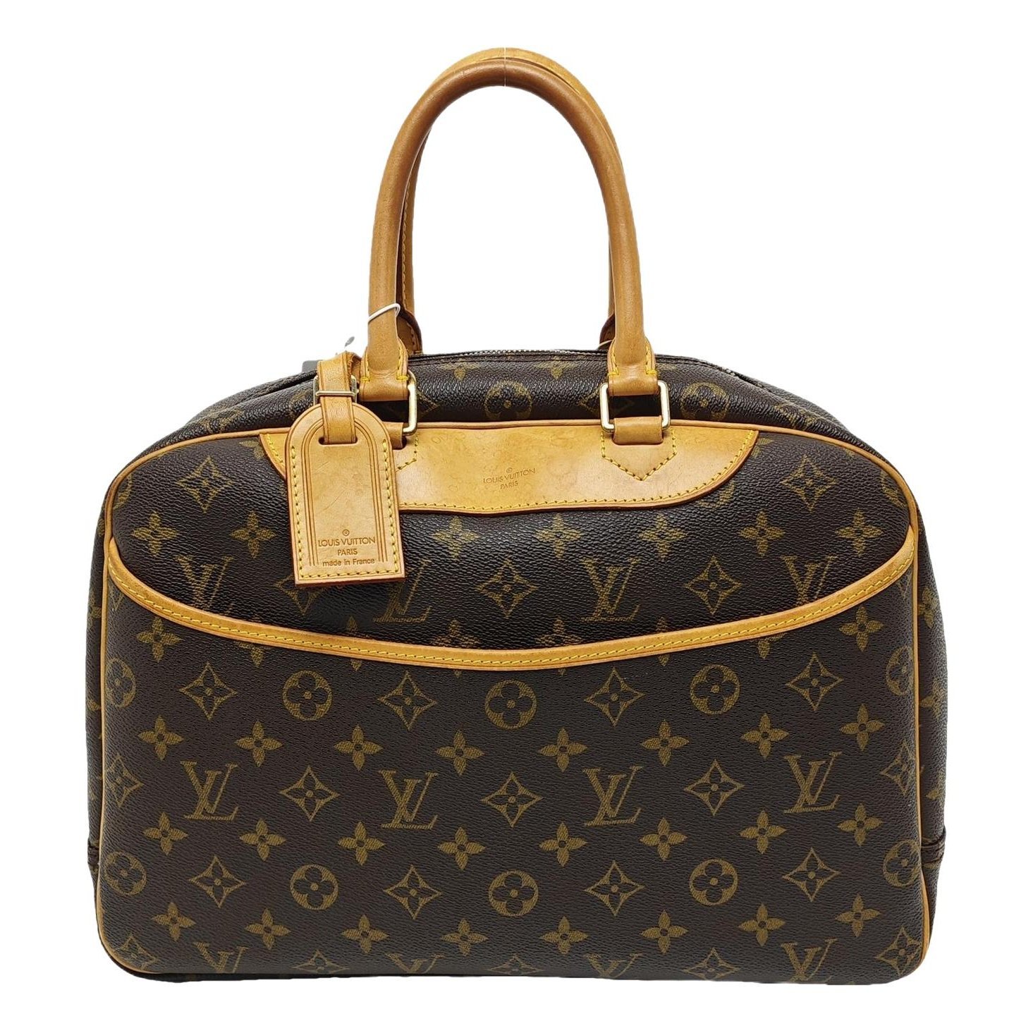 Deauville leather handbag