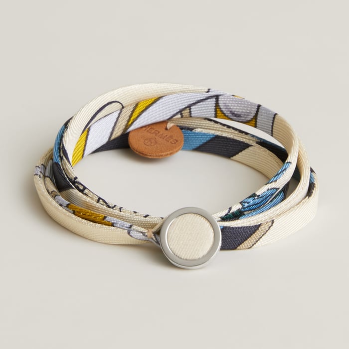 Random Double Tour Silk Bracelet