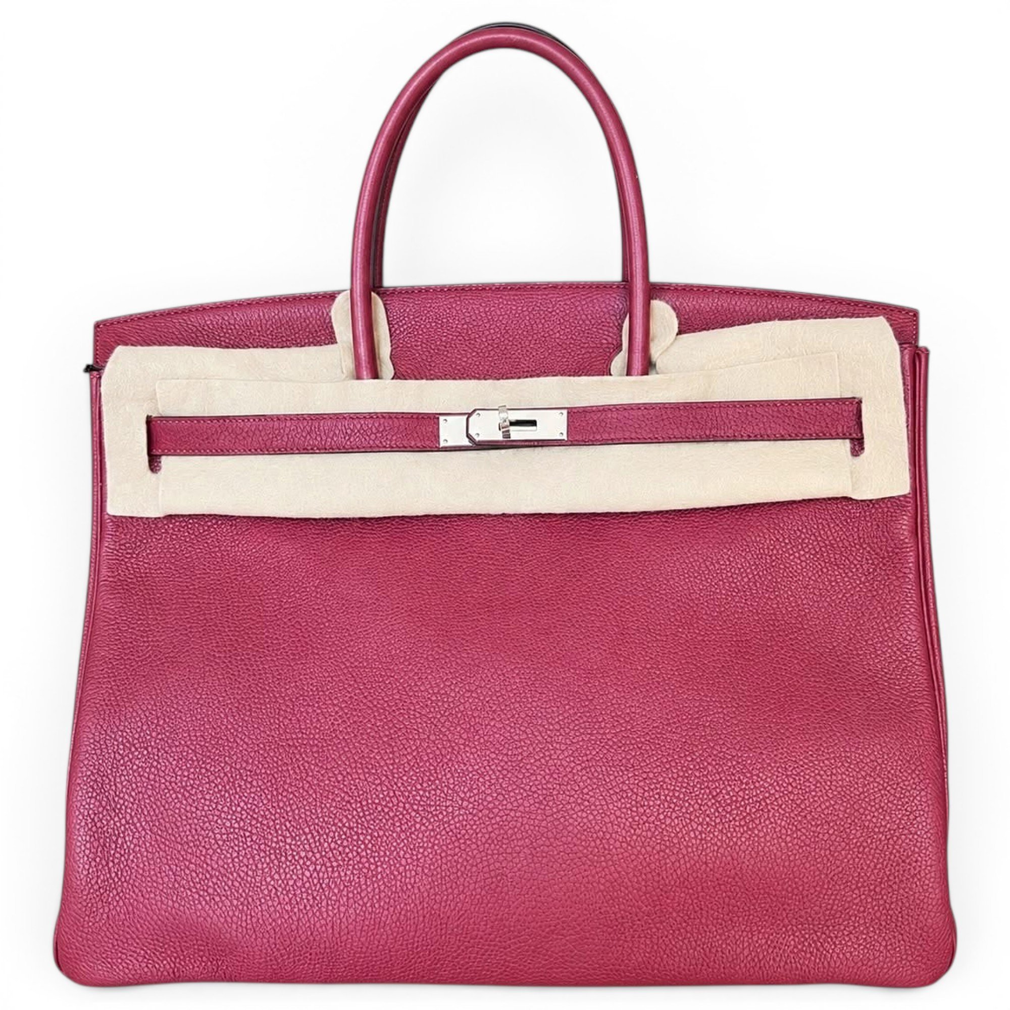 Birkin 40 leather handbag