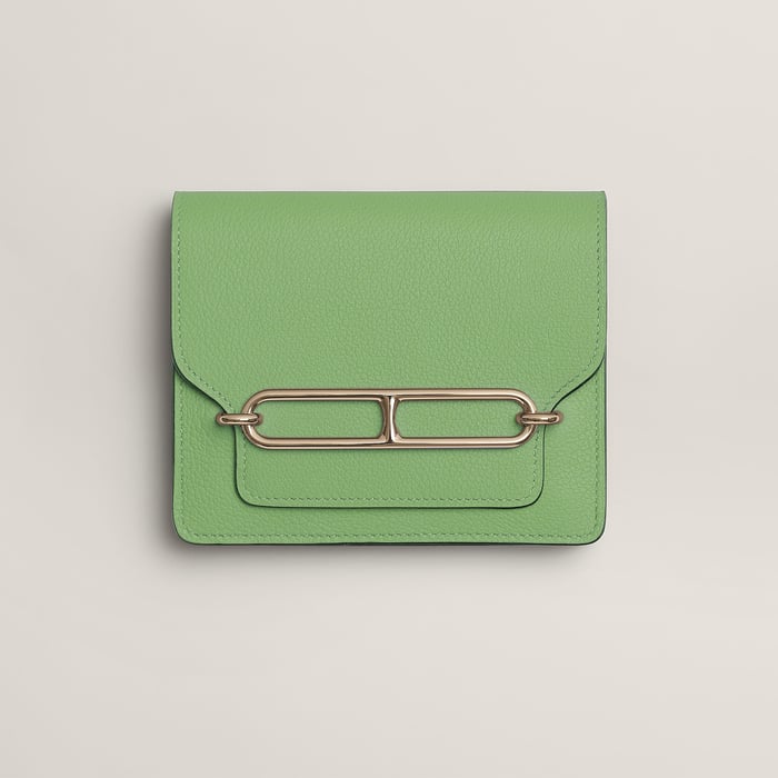 Vert Criquet Roulis Slim Wallet