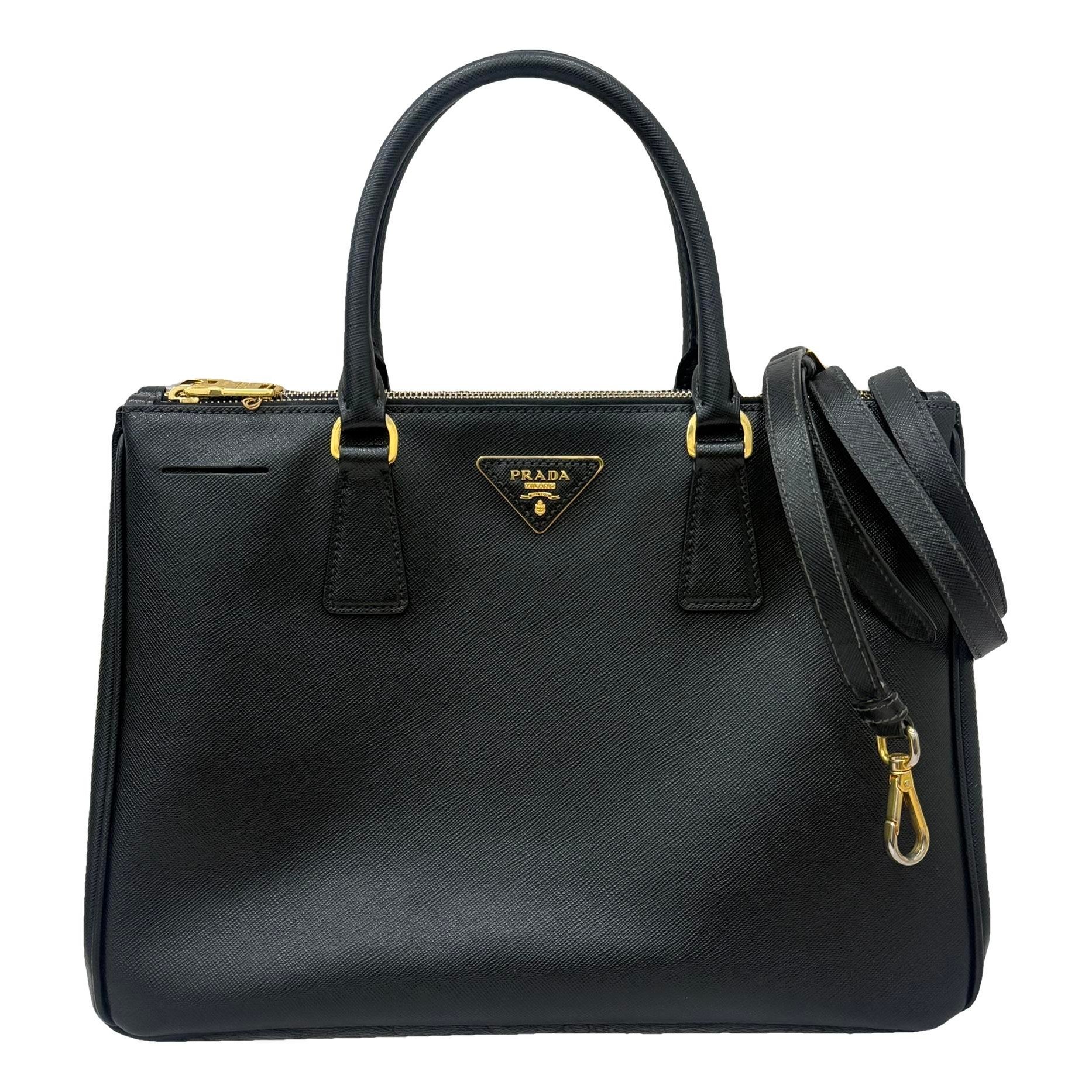 Galleria leather handbag