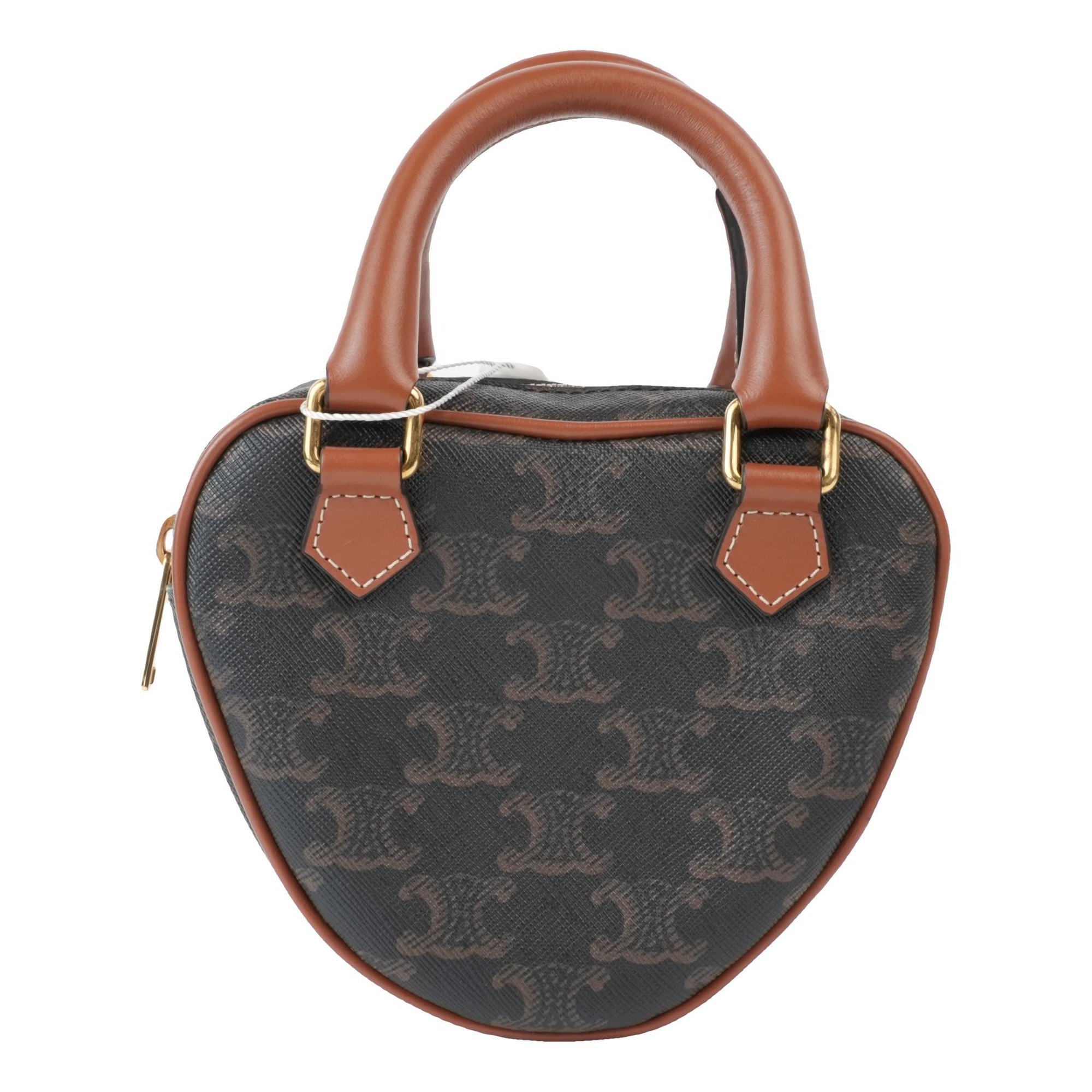 Patent leather handbag