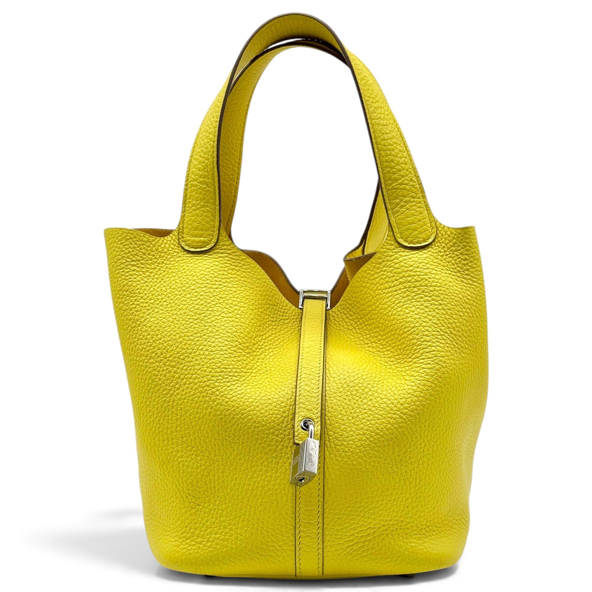 Picotin leather handbag