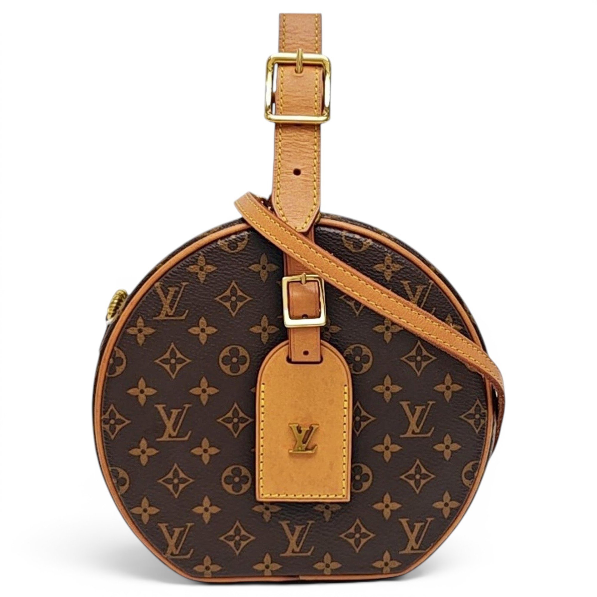 Micro boite chapeau leather handbag