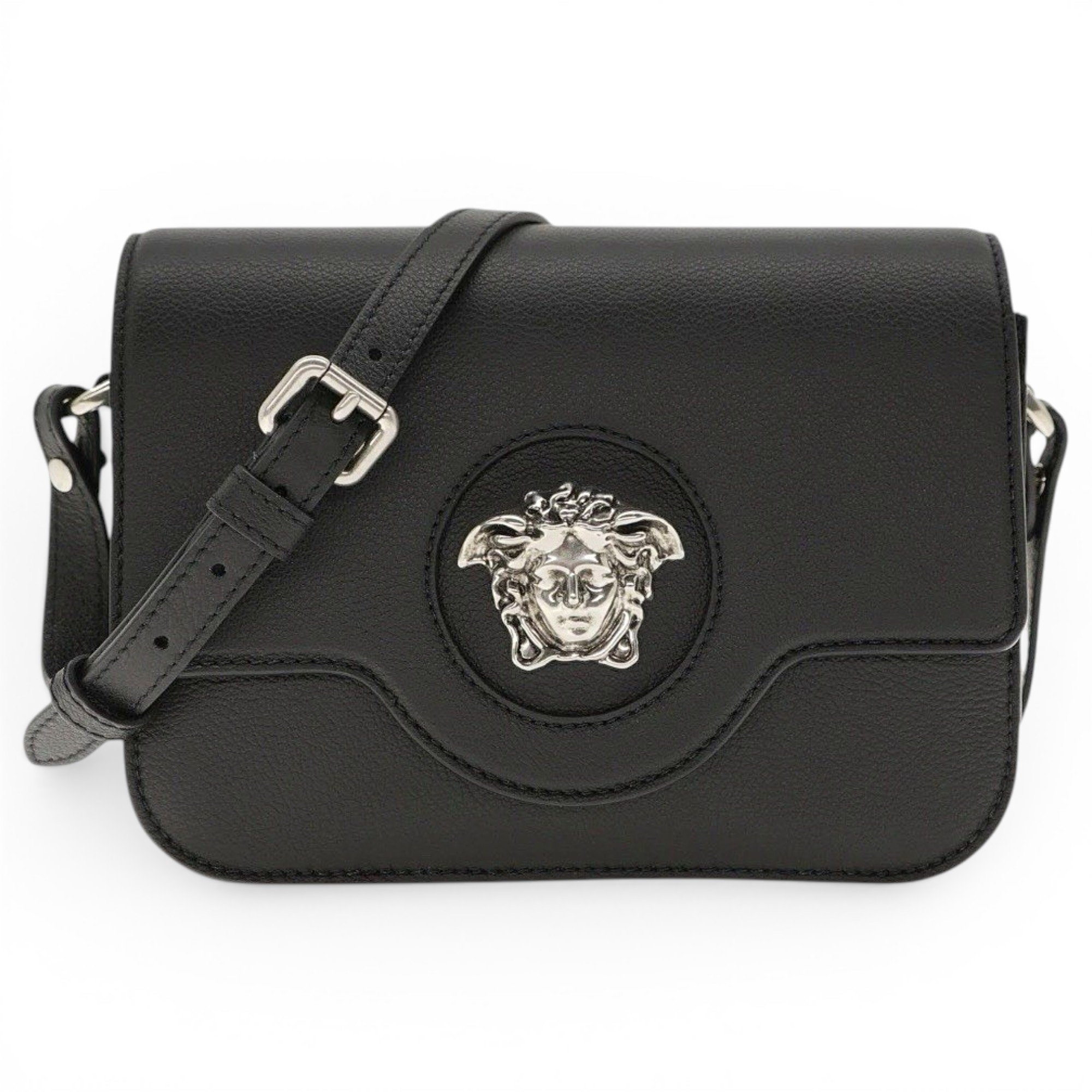 La Medusa leather handbag