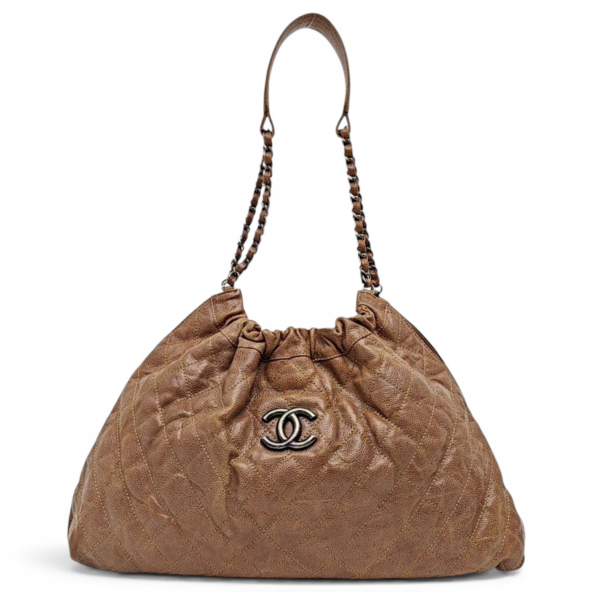 Leather handbag