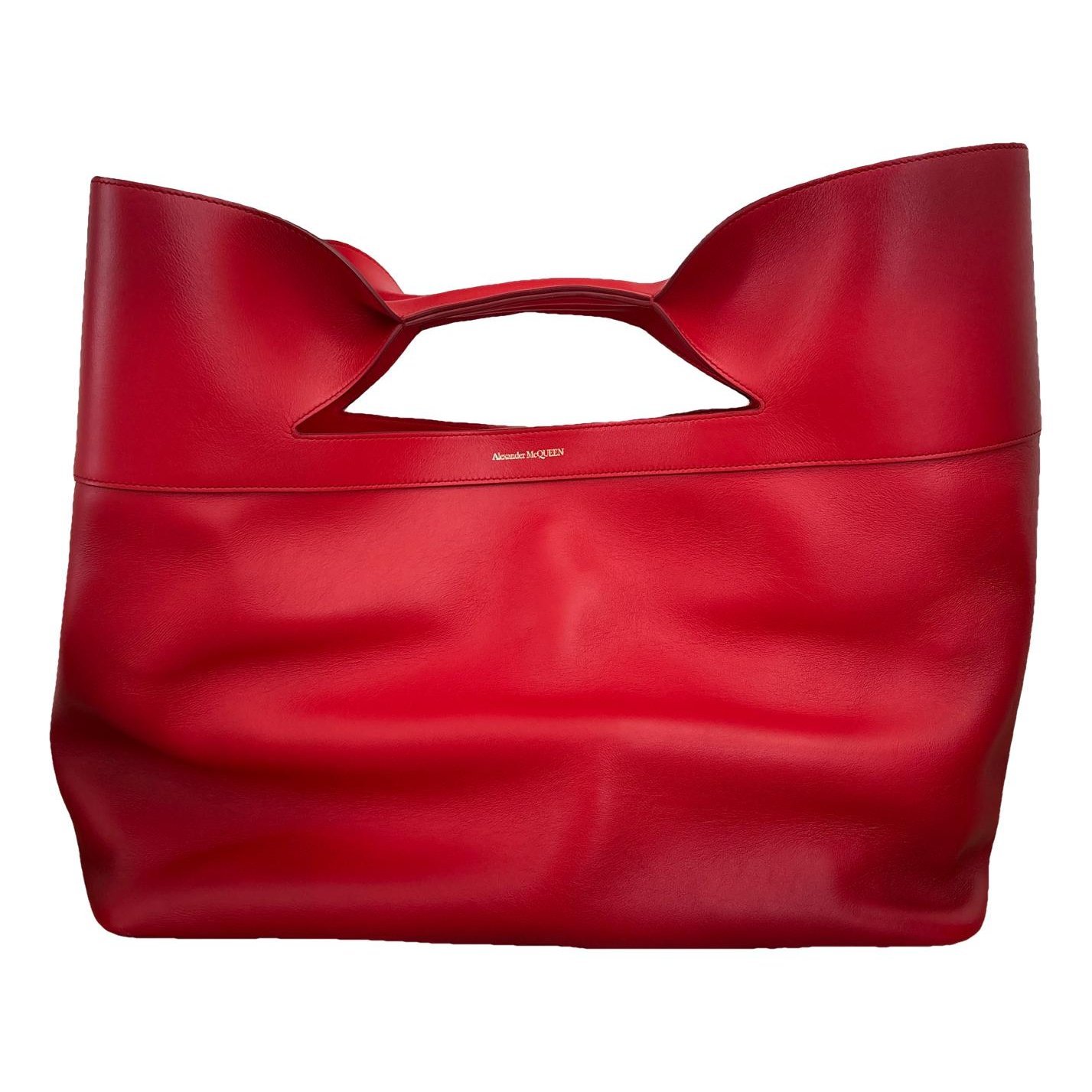 Leather tote
