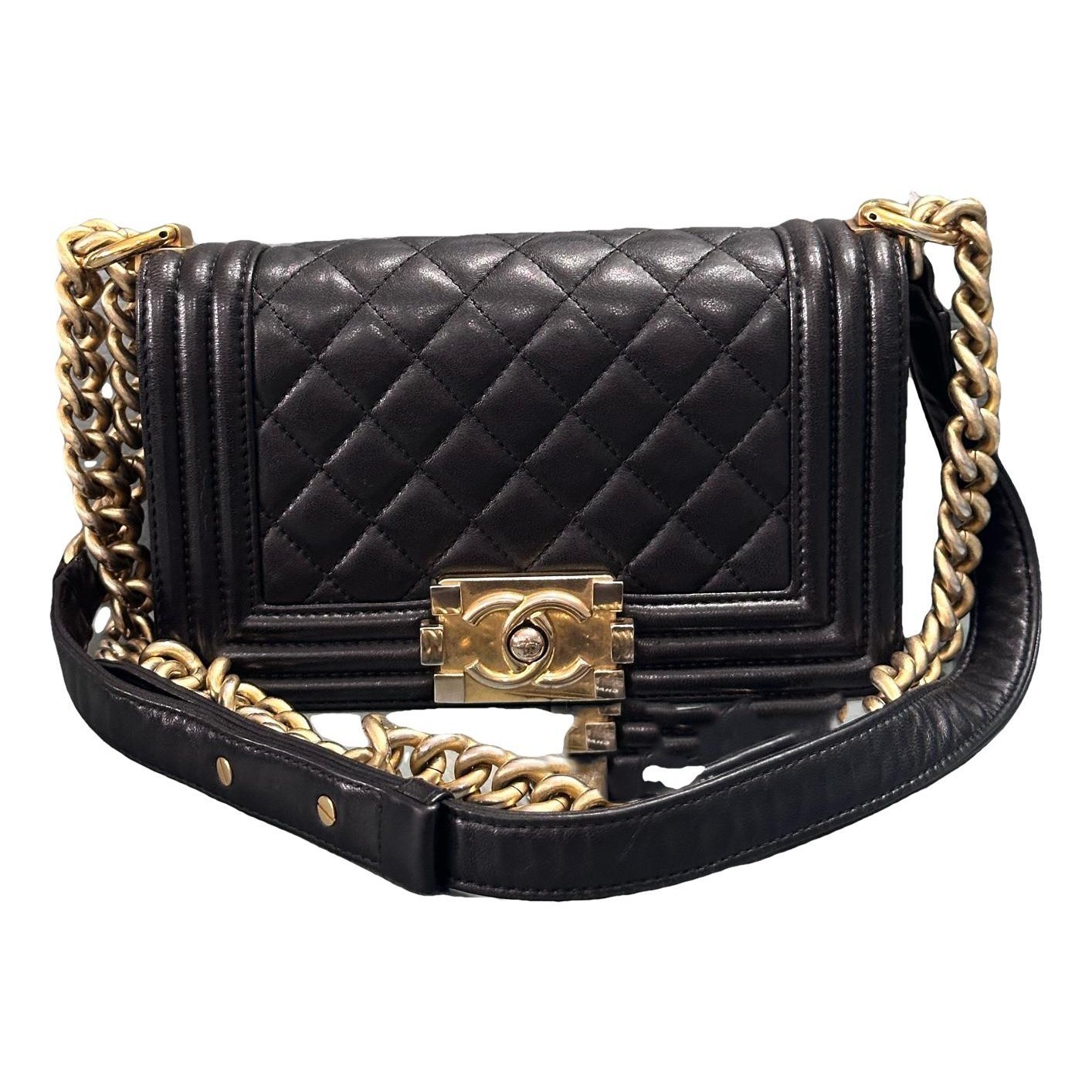 Boy leather crossbody bag