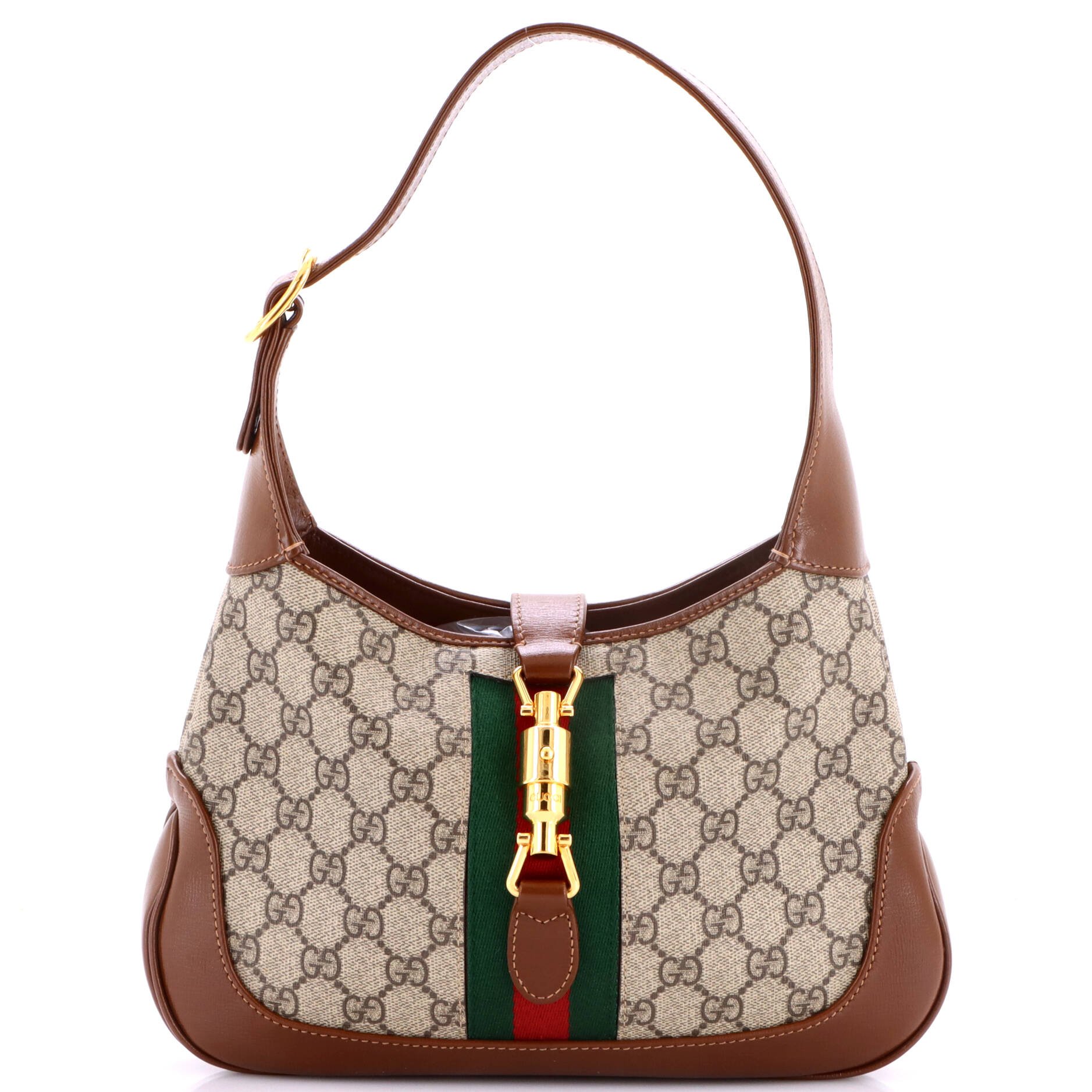 Jackie 1961 Hobo GG Coated Canvas Small