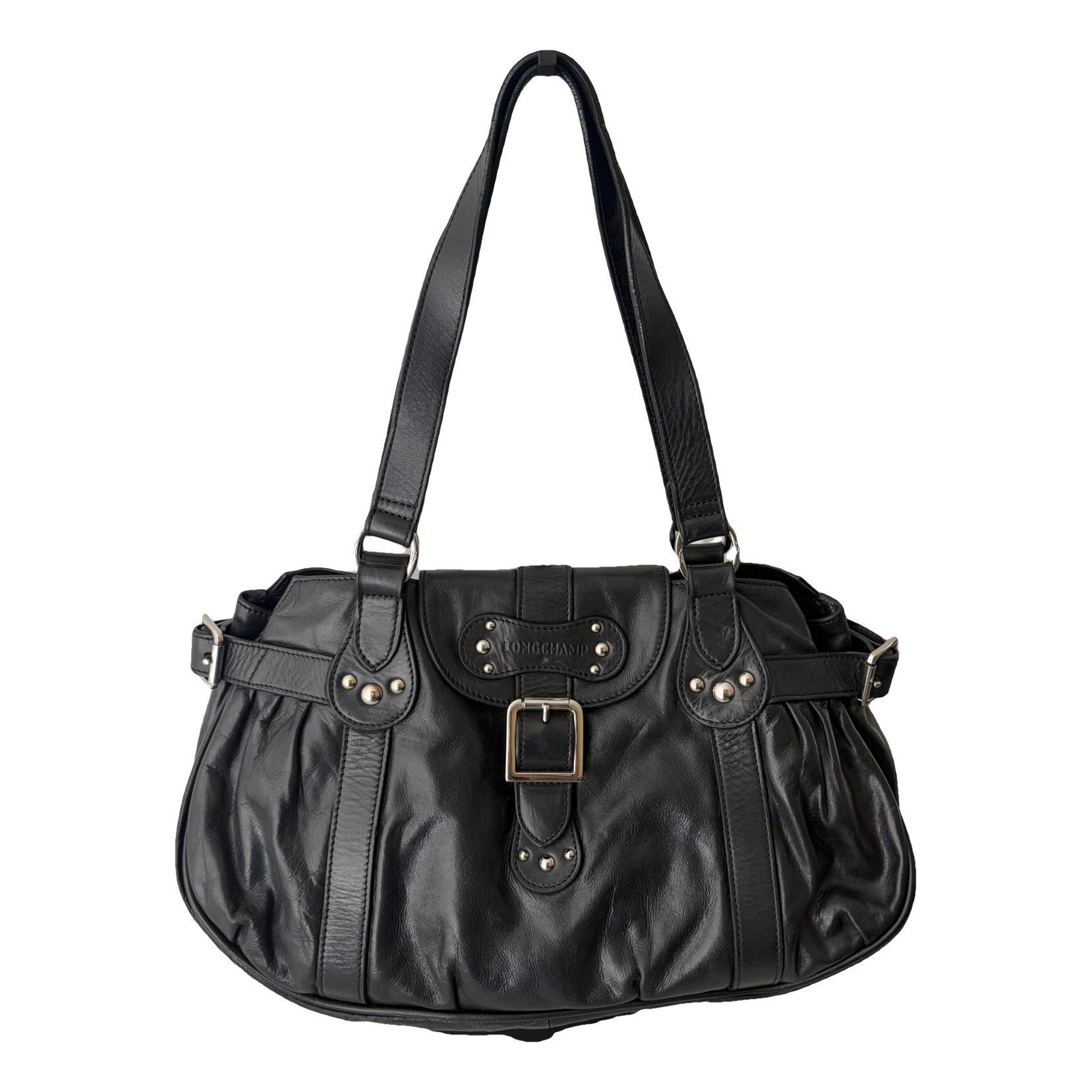 Idole leather handbag