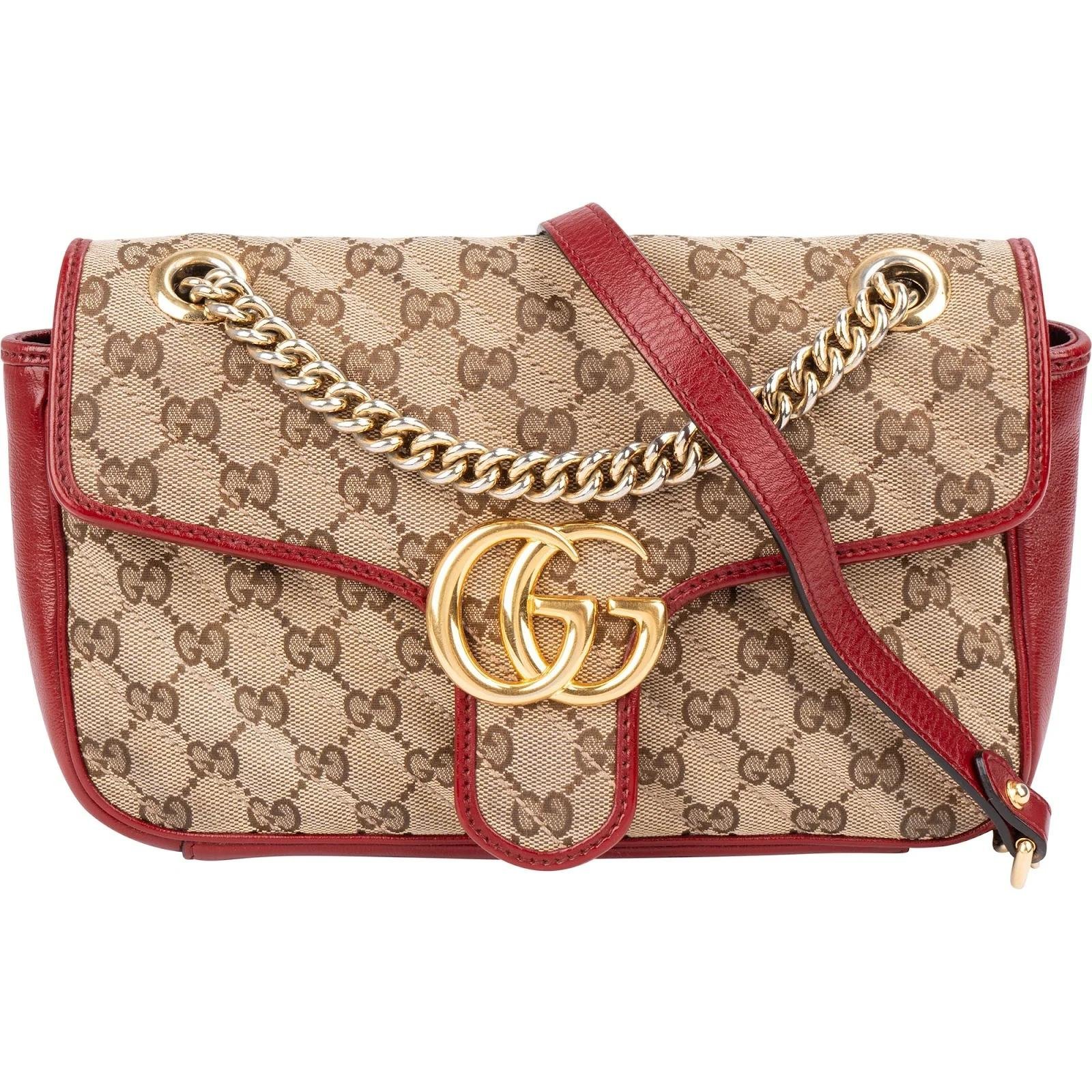 Marmont leather crossbody bag