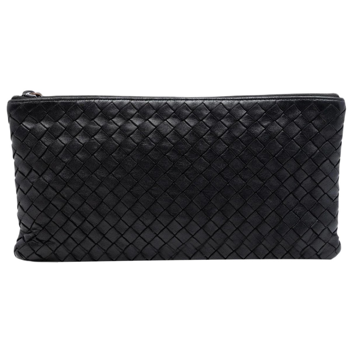 Pouch leather handbag