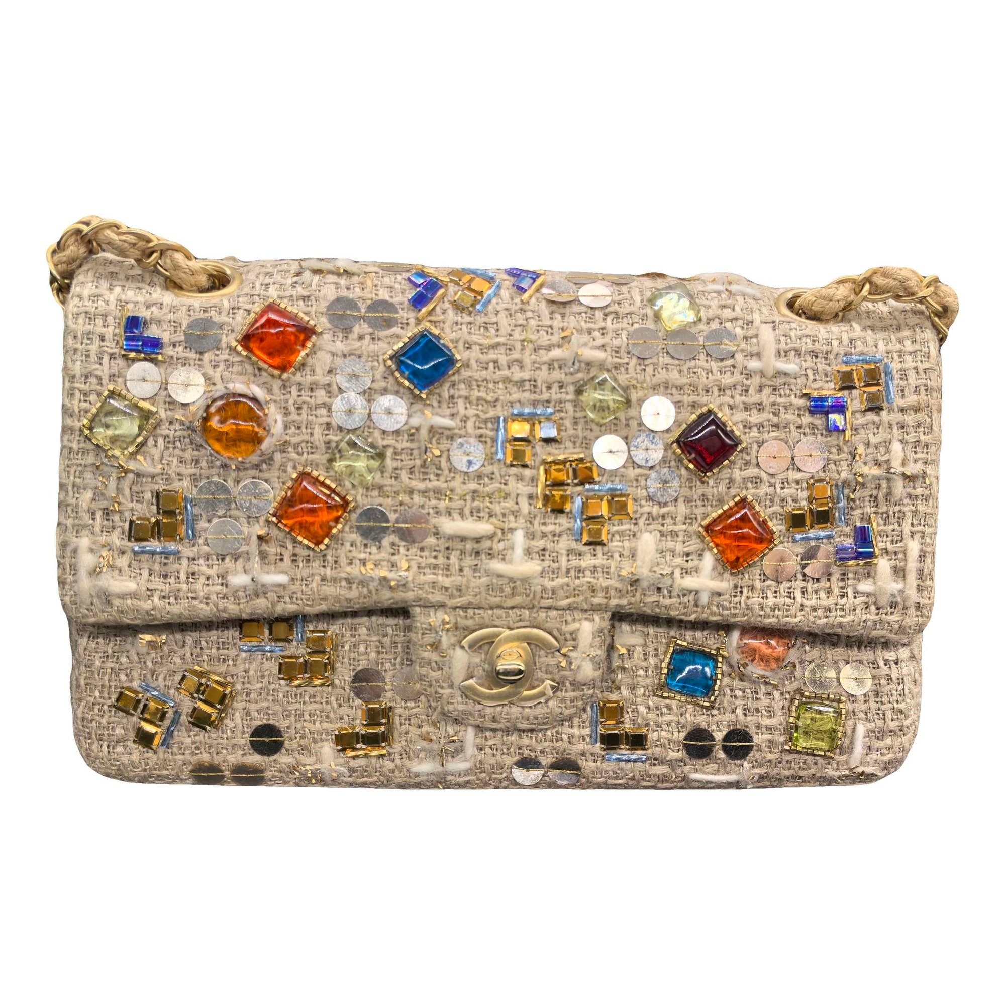 Timeless/Classique tweed crossbody bag